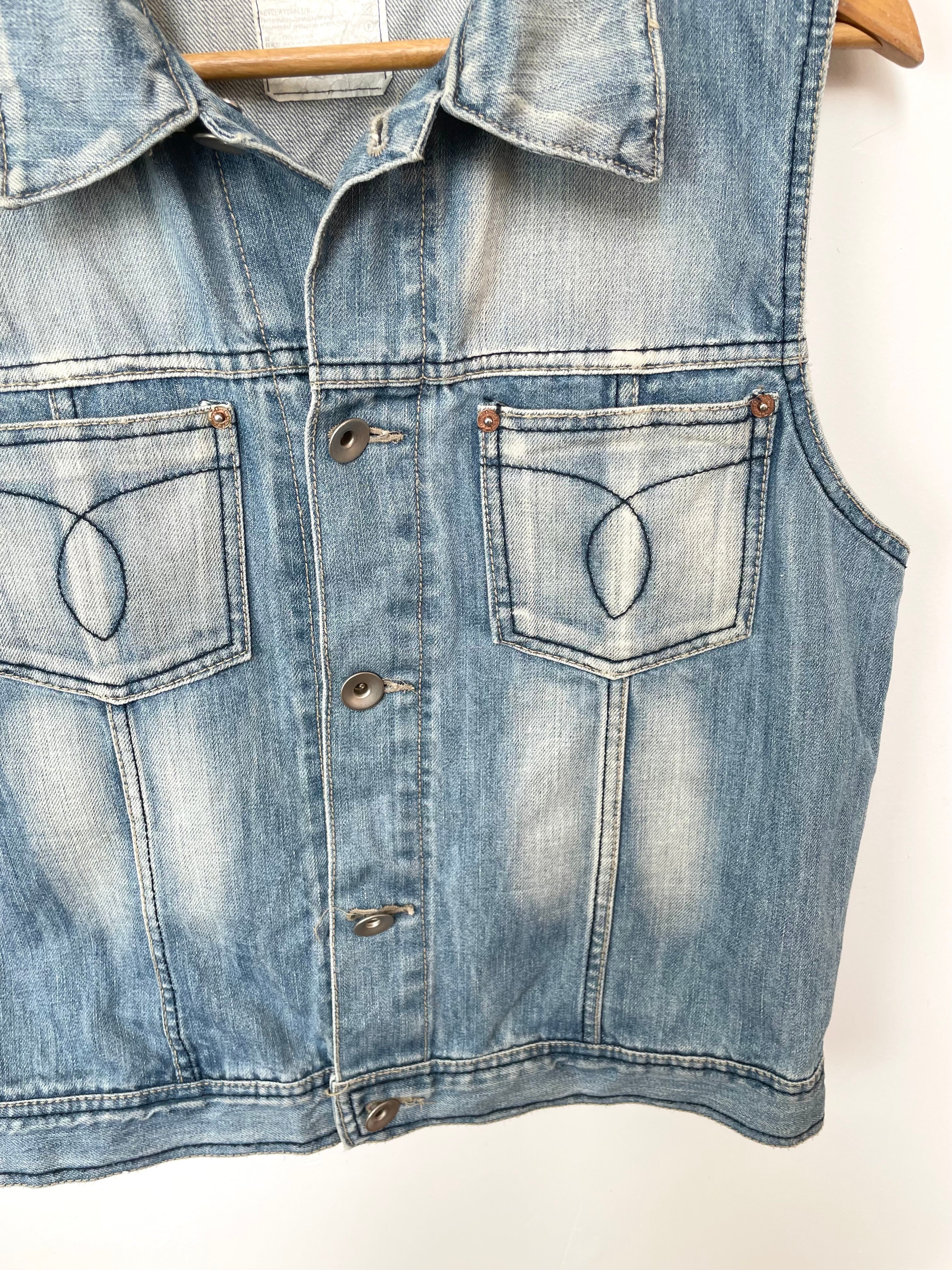 Engine Denim Vest-Bust 40 - Image 3