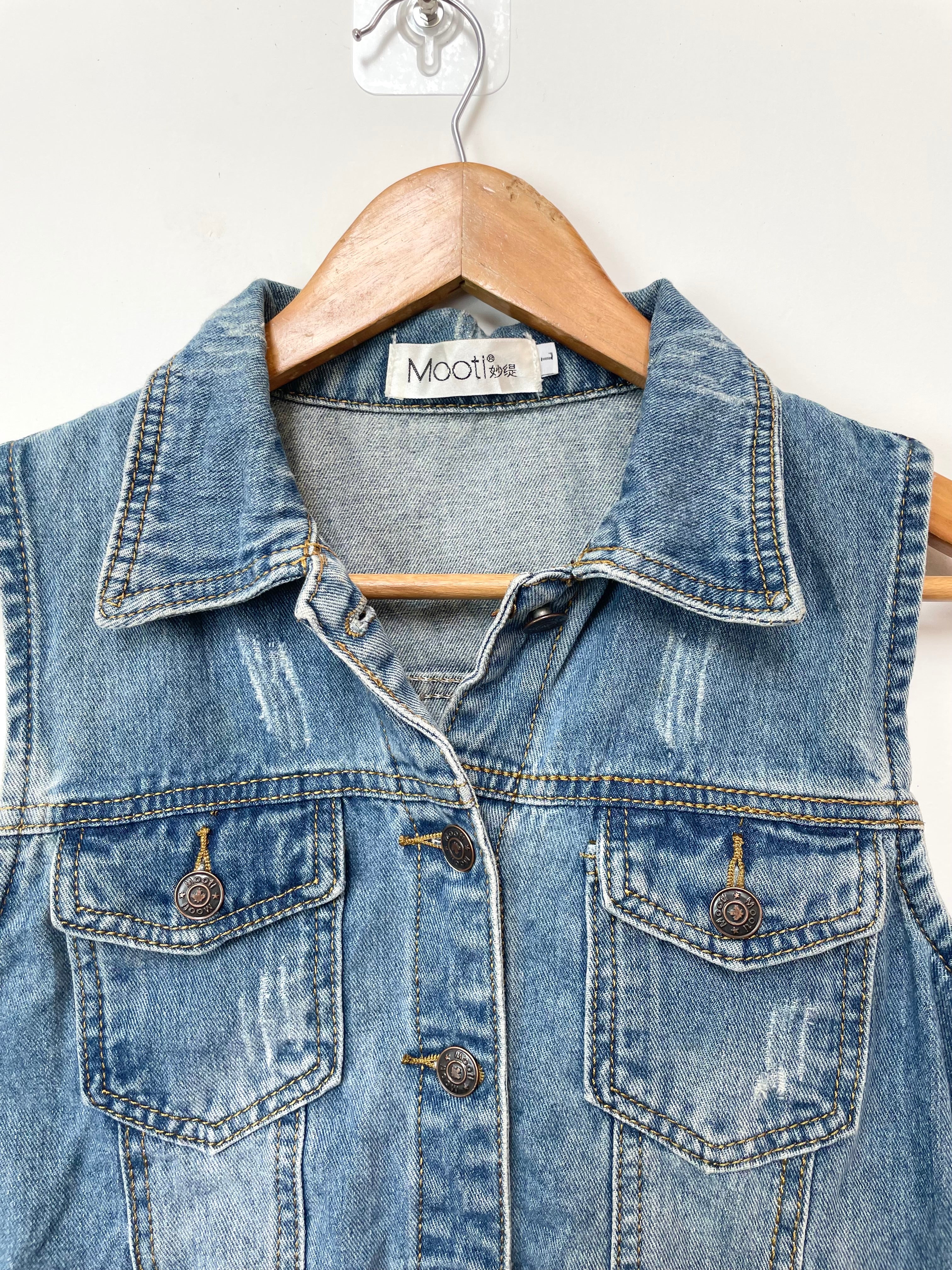 Mooti Denim Vest-Bust 34 - Image 2