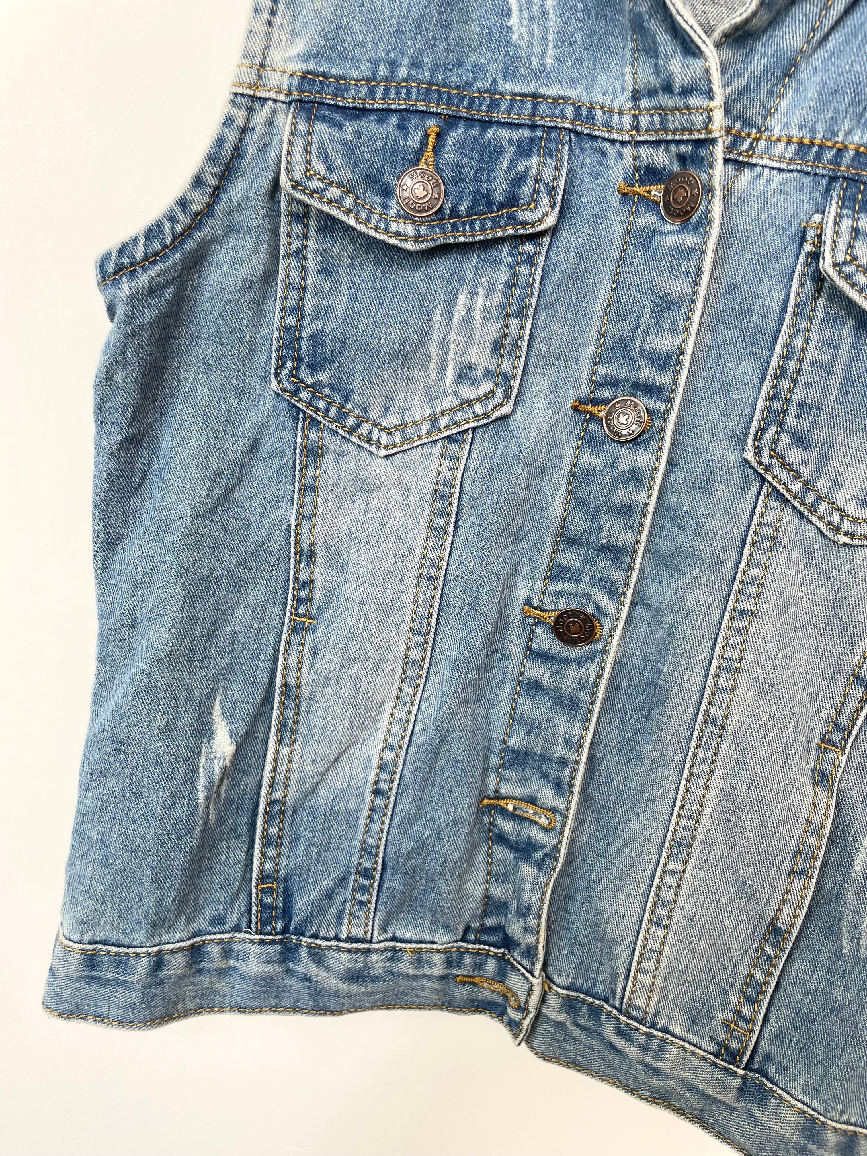 Mooti Denim Vest-Bust 34 - Image 3