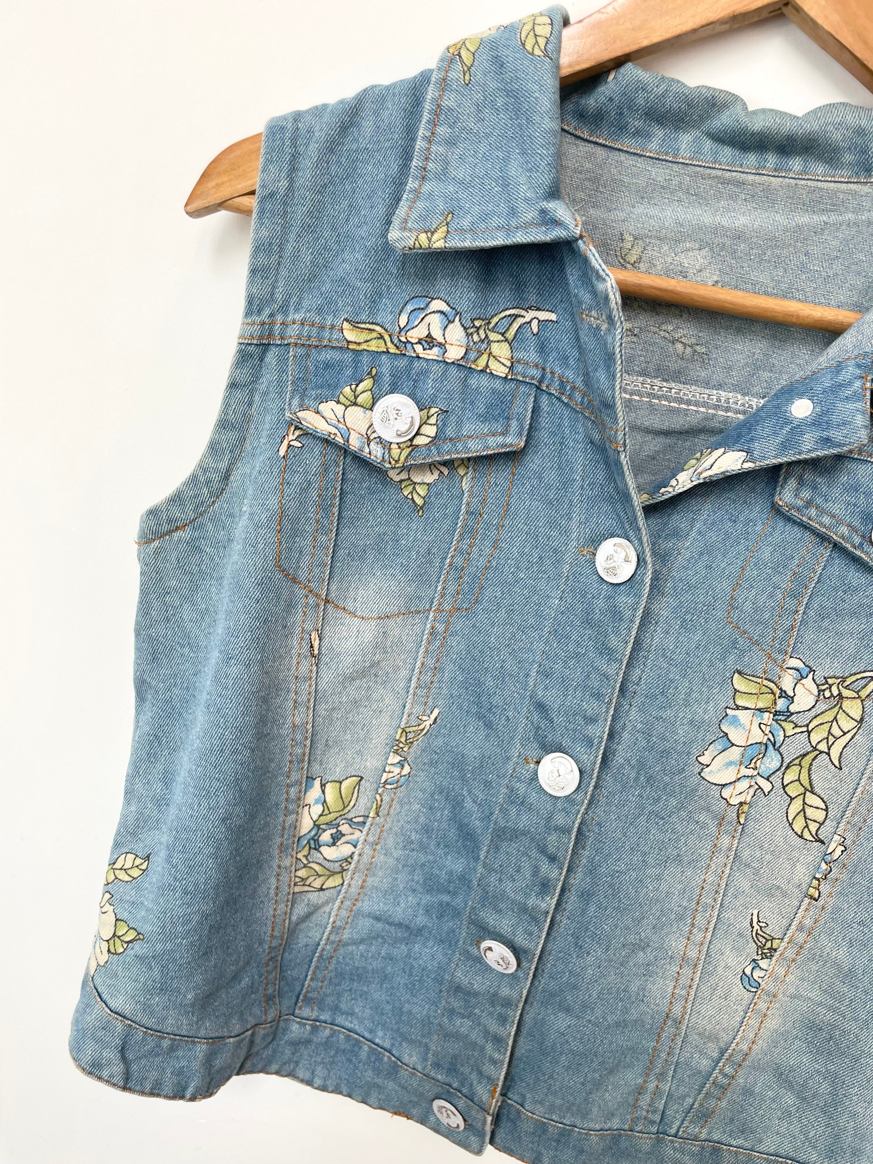 Denim Vest-Bust 36 - Image 3