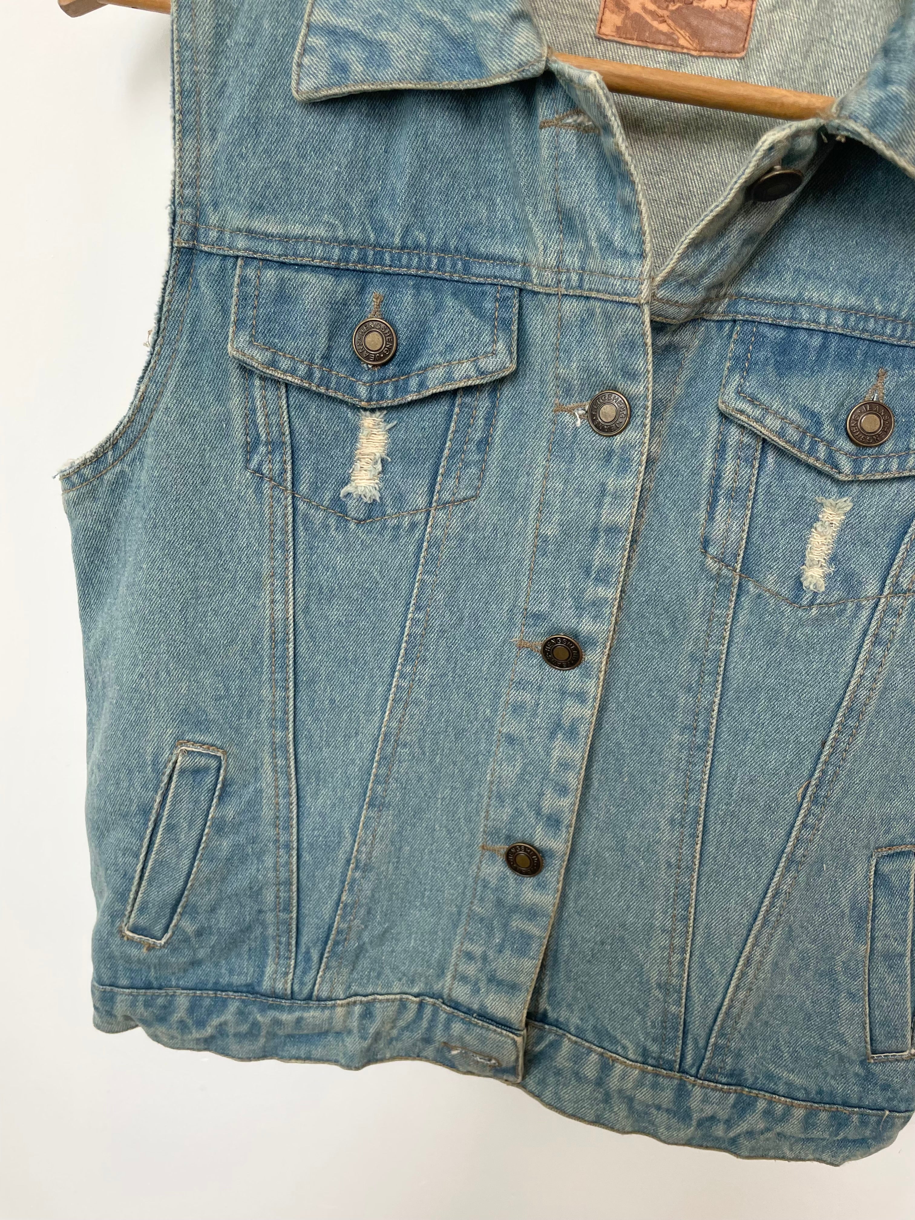 Creative Denim Vest-Bust 34 - Image 3