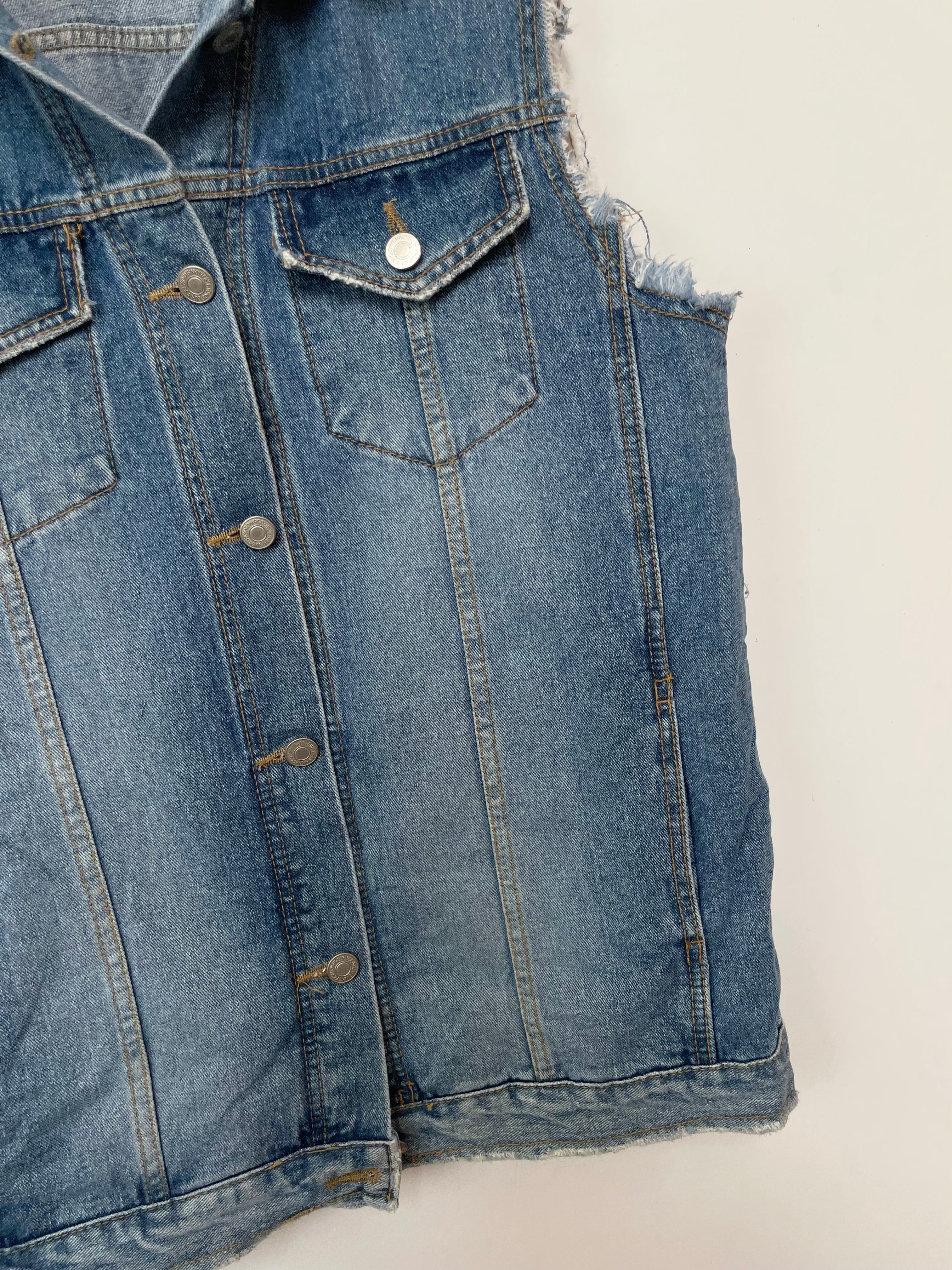 Denim Vest-Bust 42 - Image 3
