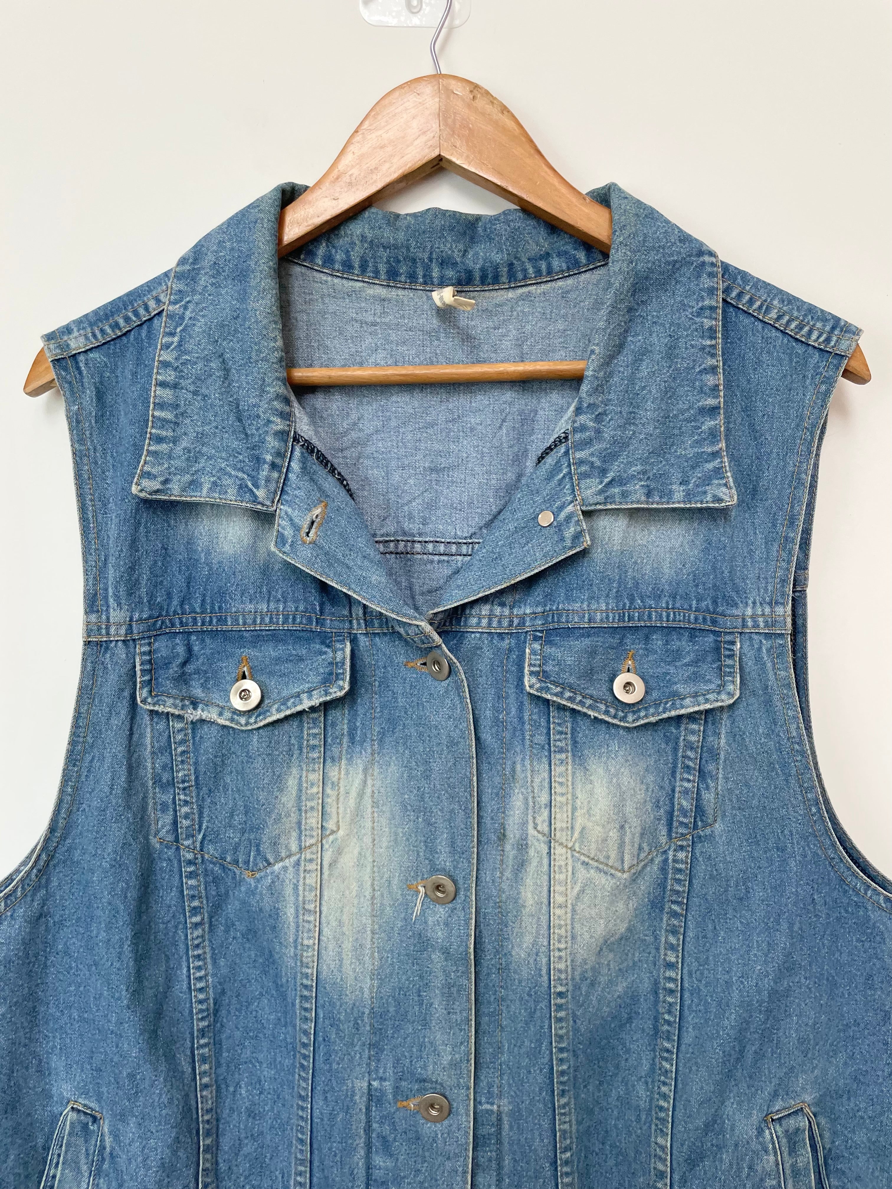 Mash Marigold Denim Vest-Bust 44 - Image 2