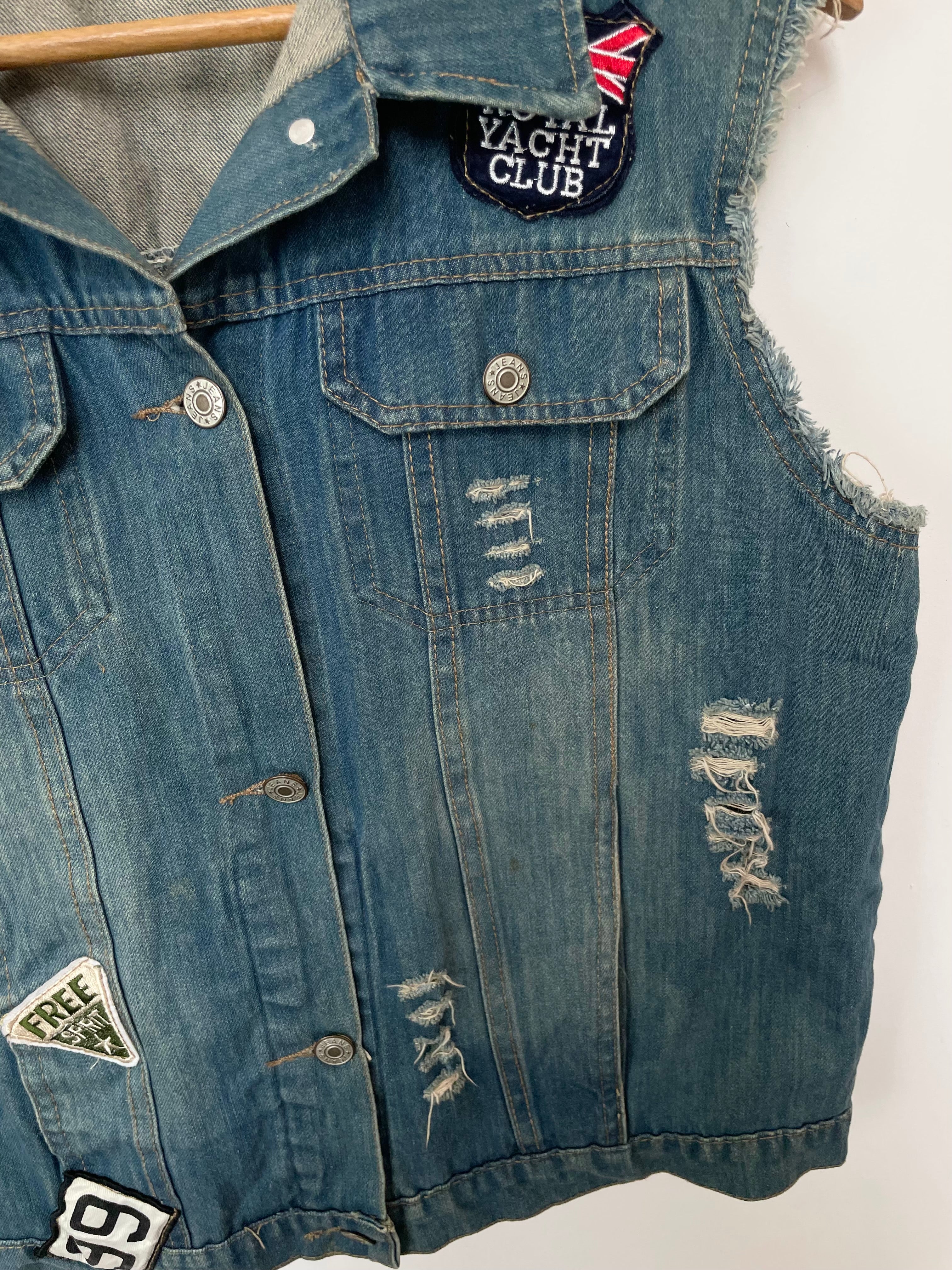 Denim Vest-Bust 42 - Image 3