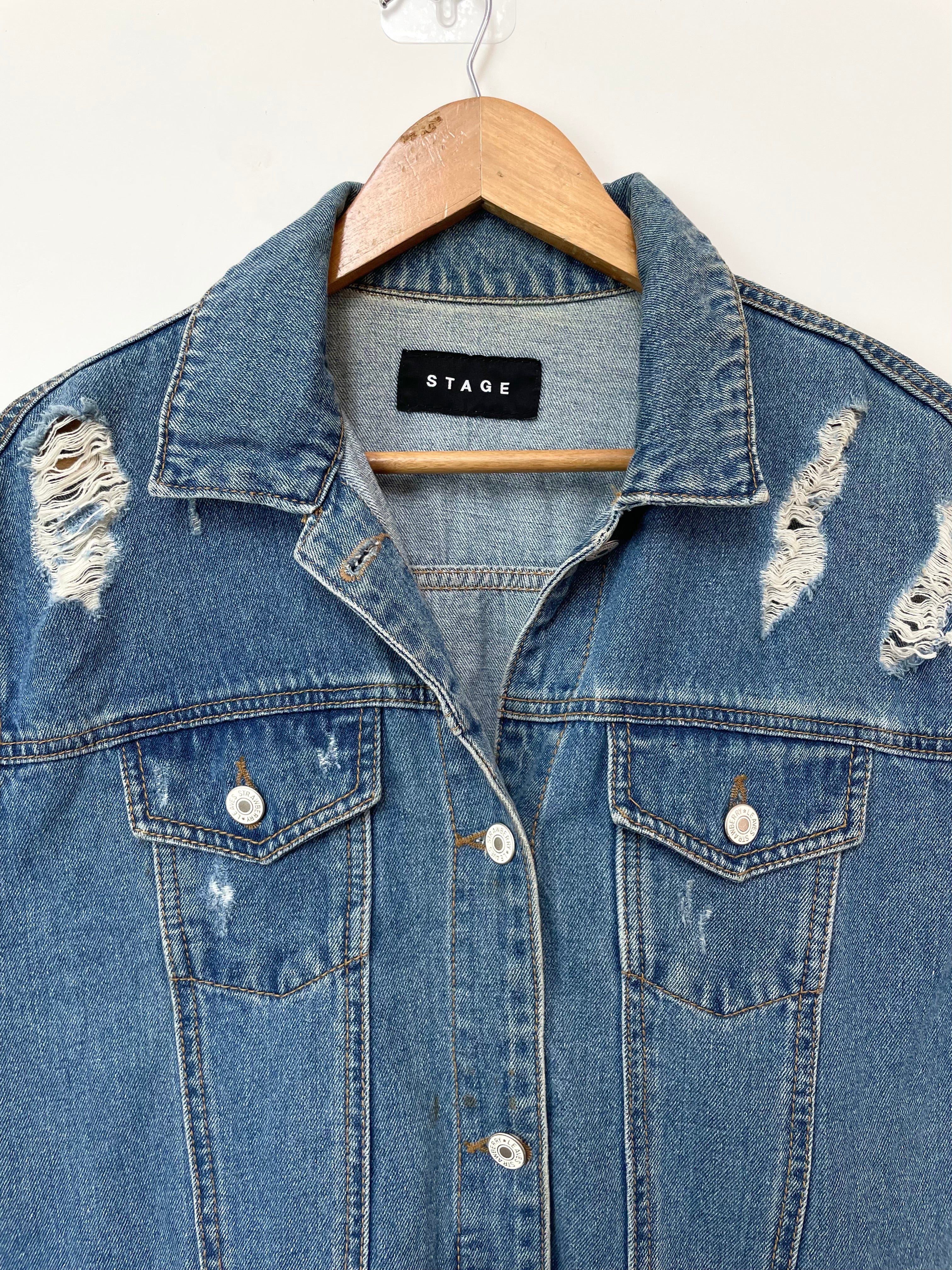 Stage Denim Vest-Bust 38 - Image 2