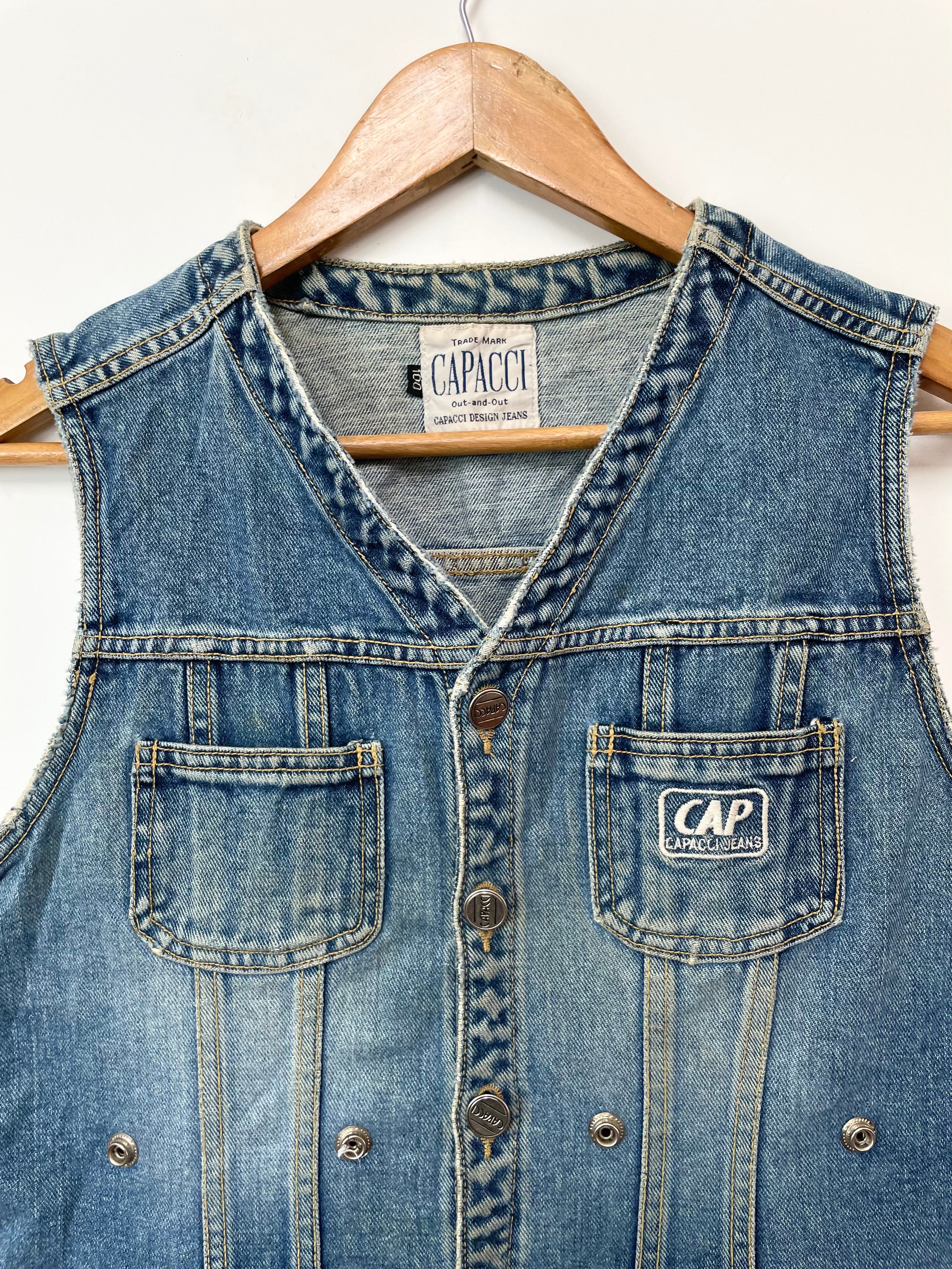 Capacci Denim Vest-Bust 36 - Image 2