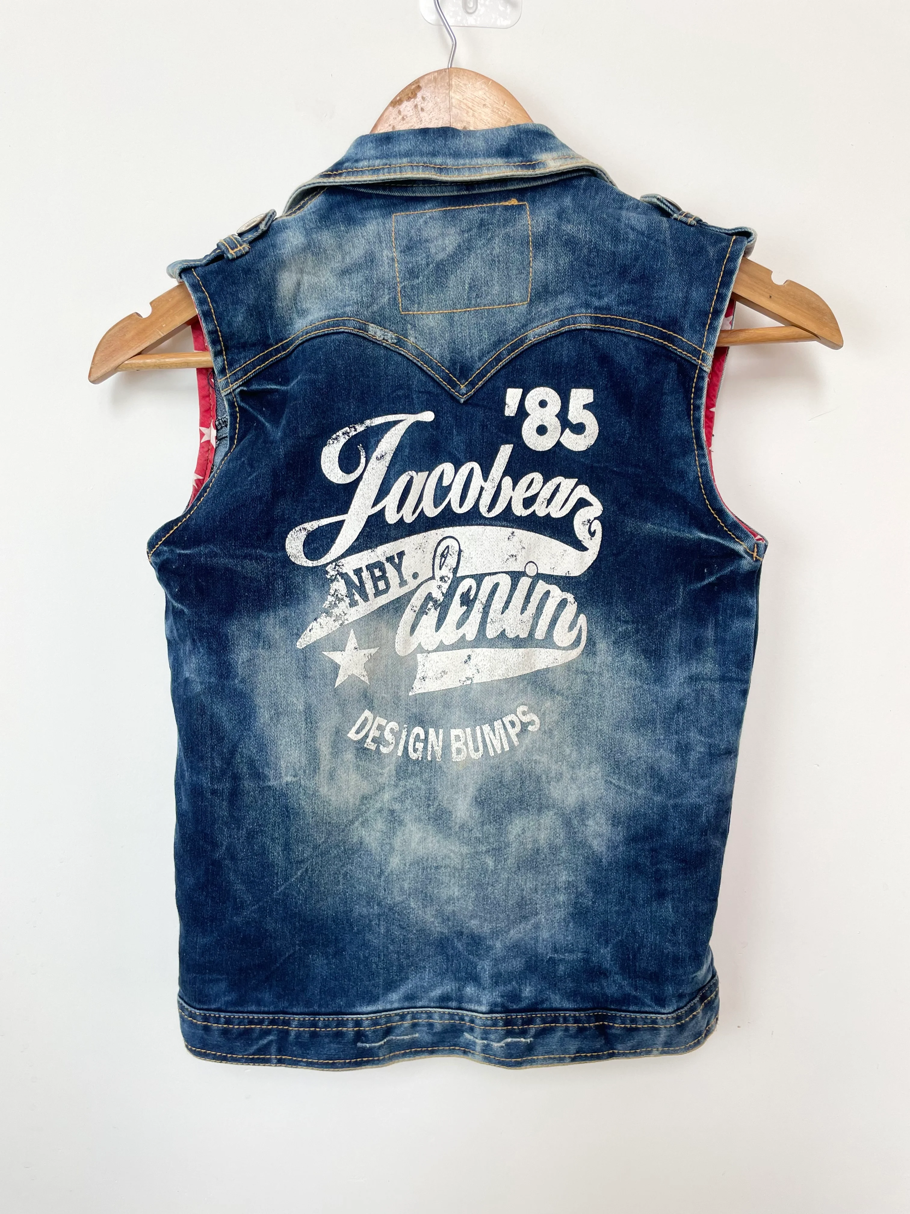 Denim Vest-Bust 30 - Image 3