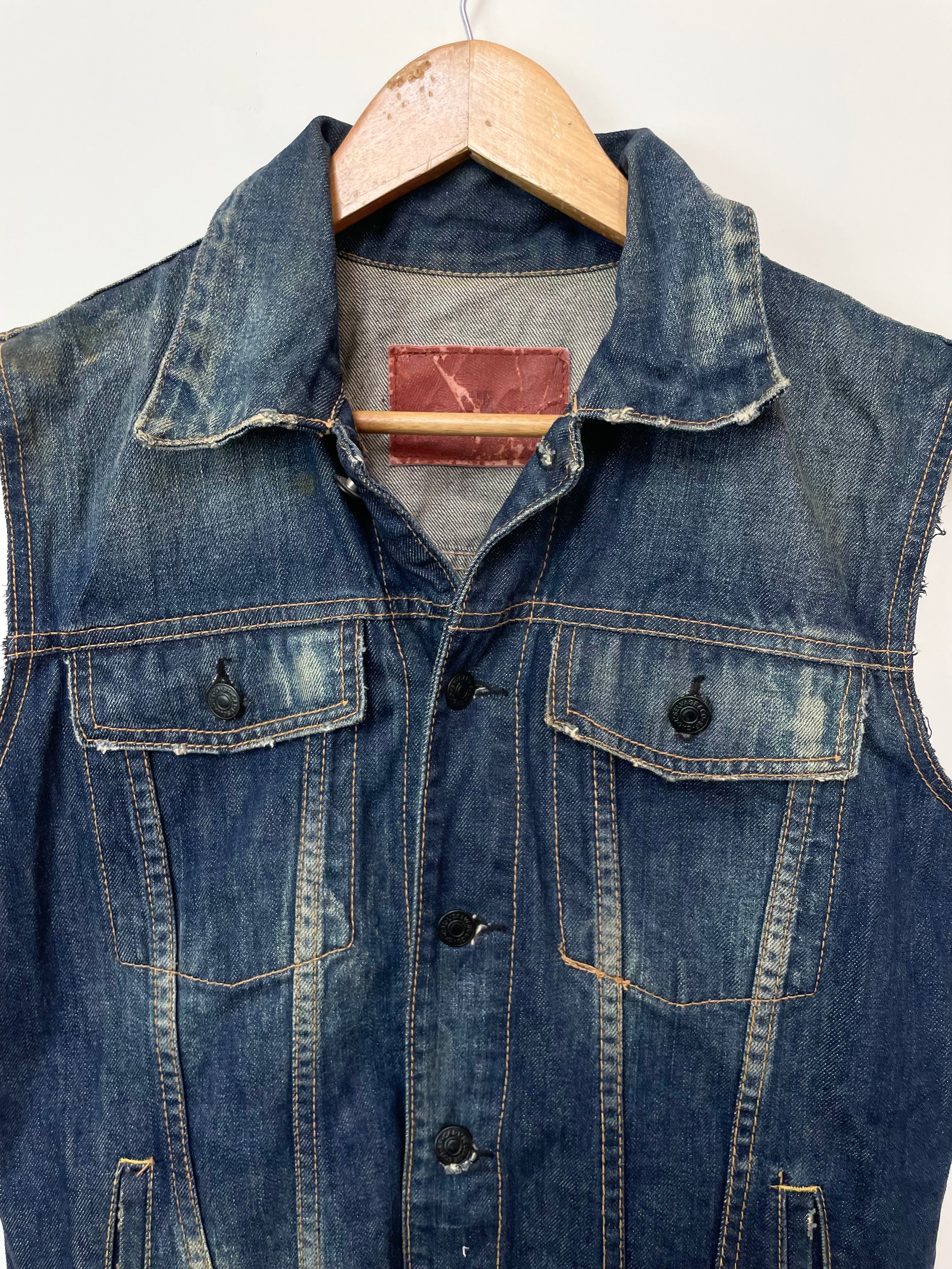 Denim Vest-Bust 38 - Image 2