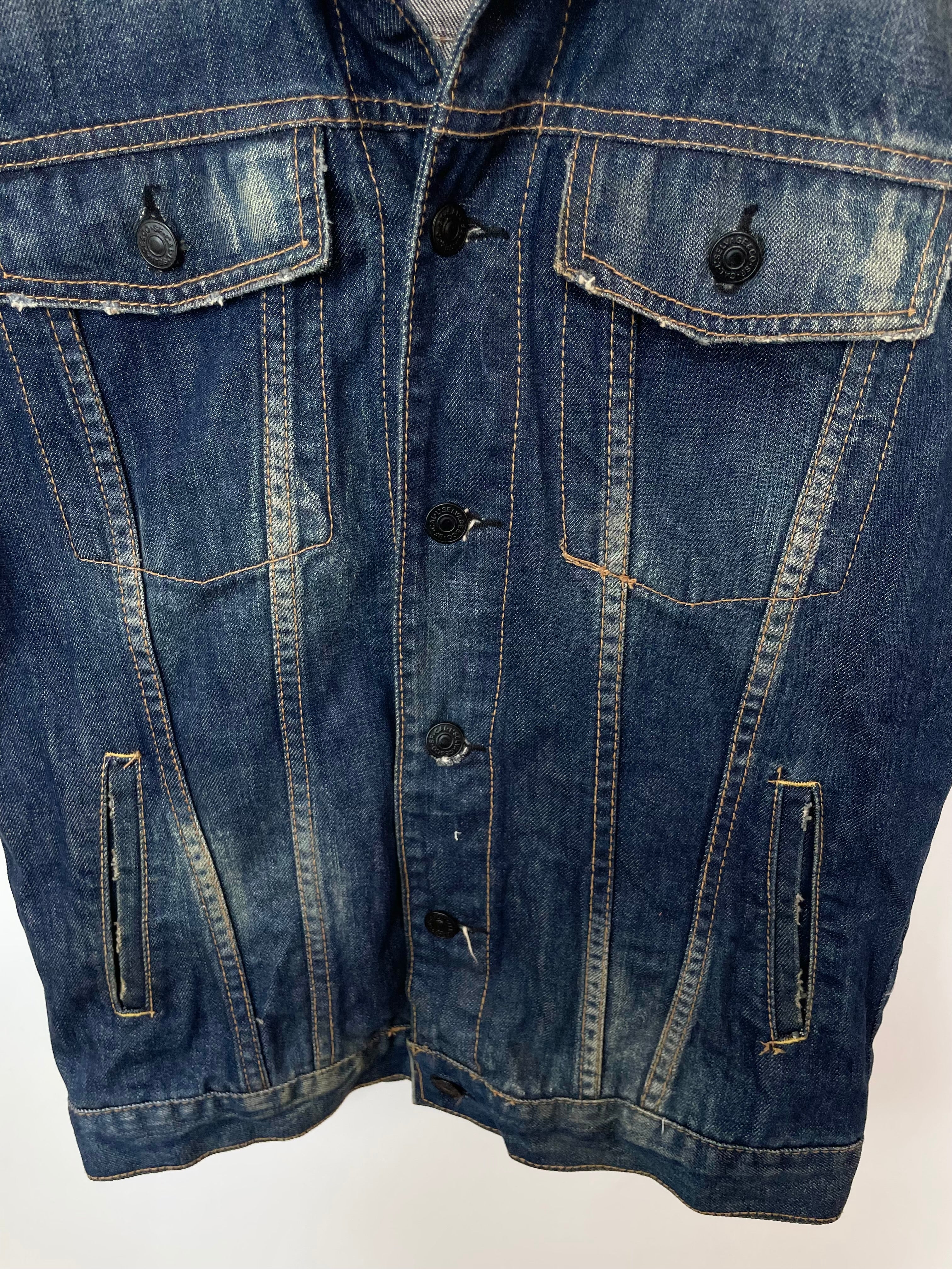 Denim Vest-Bust 38 - Image 3