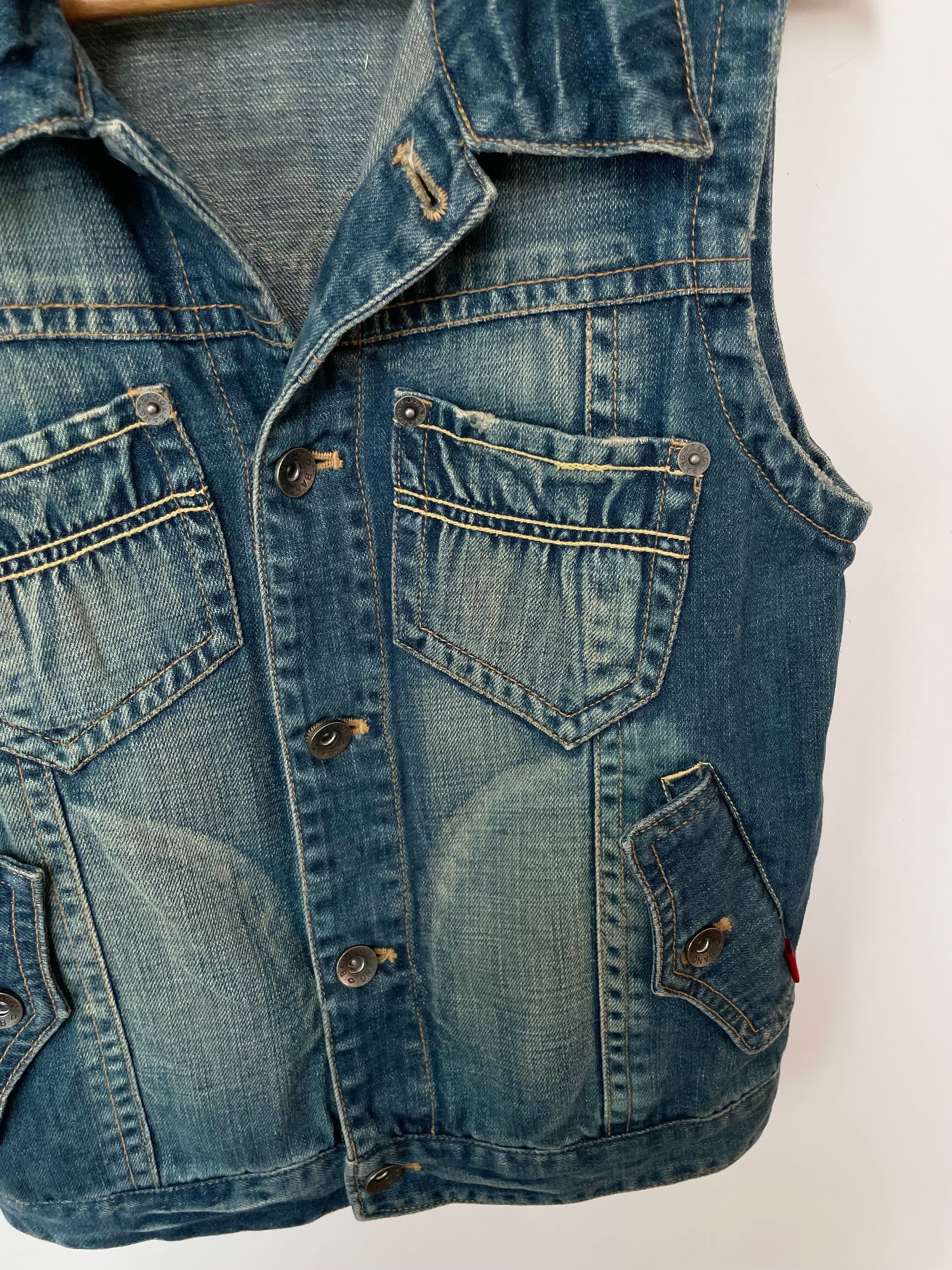 Bangbang Denim Vest-Bust 36 - Image 3