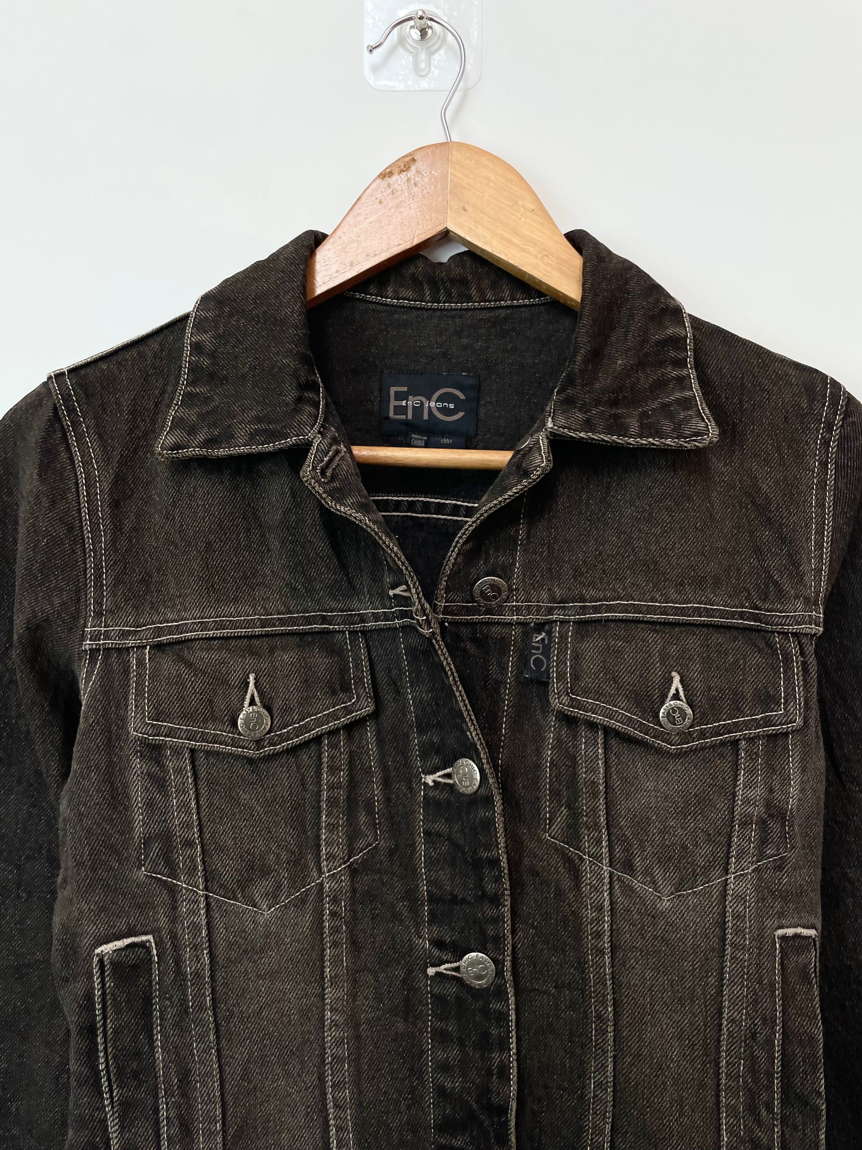 Enc Jeans Denim Jacket-Bust 34 - Image 2
