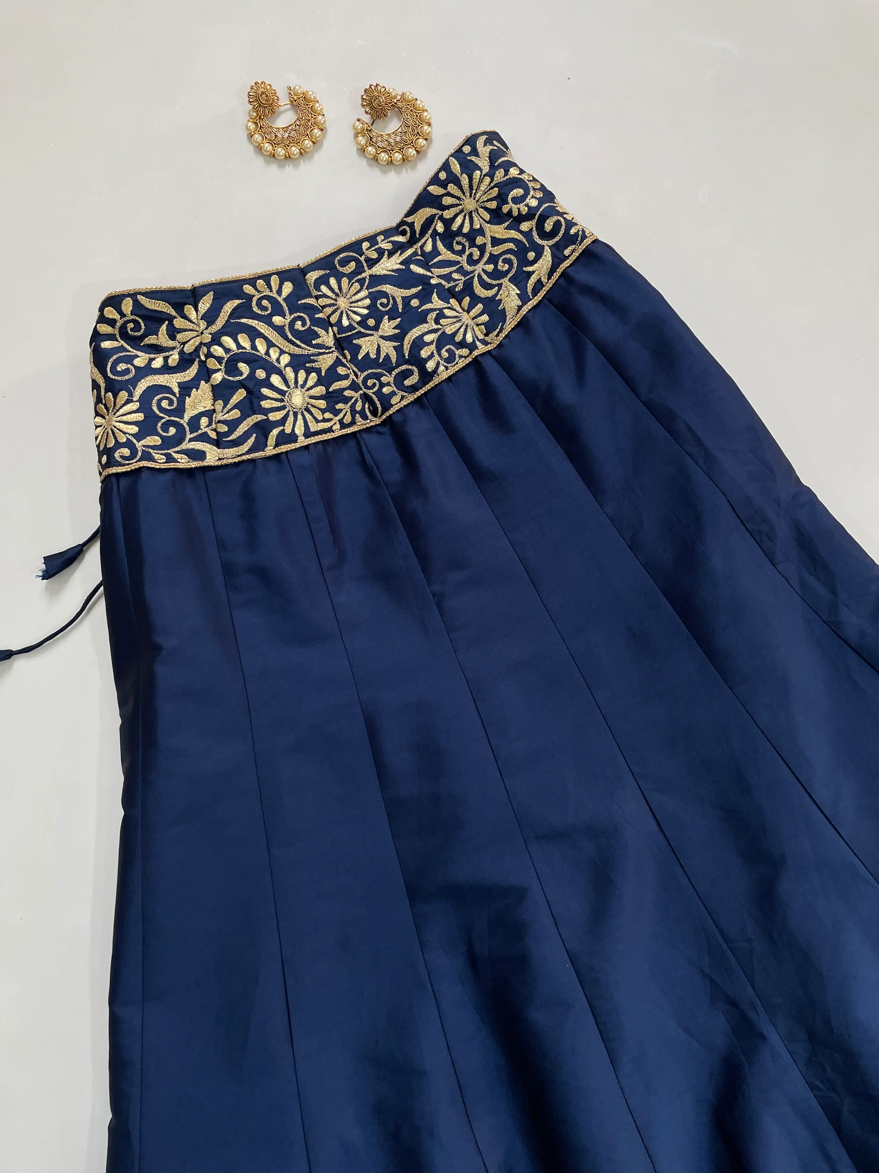 Embroidered Desi Skirt-Waist 28 - Image 2
