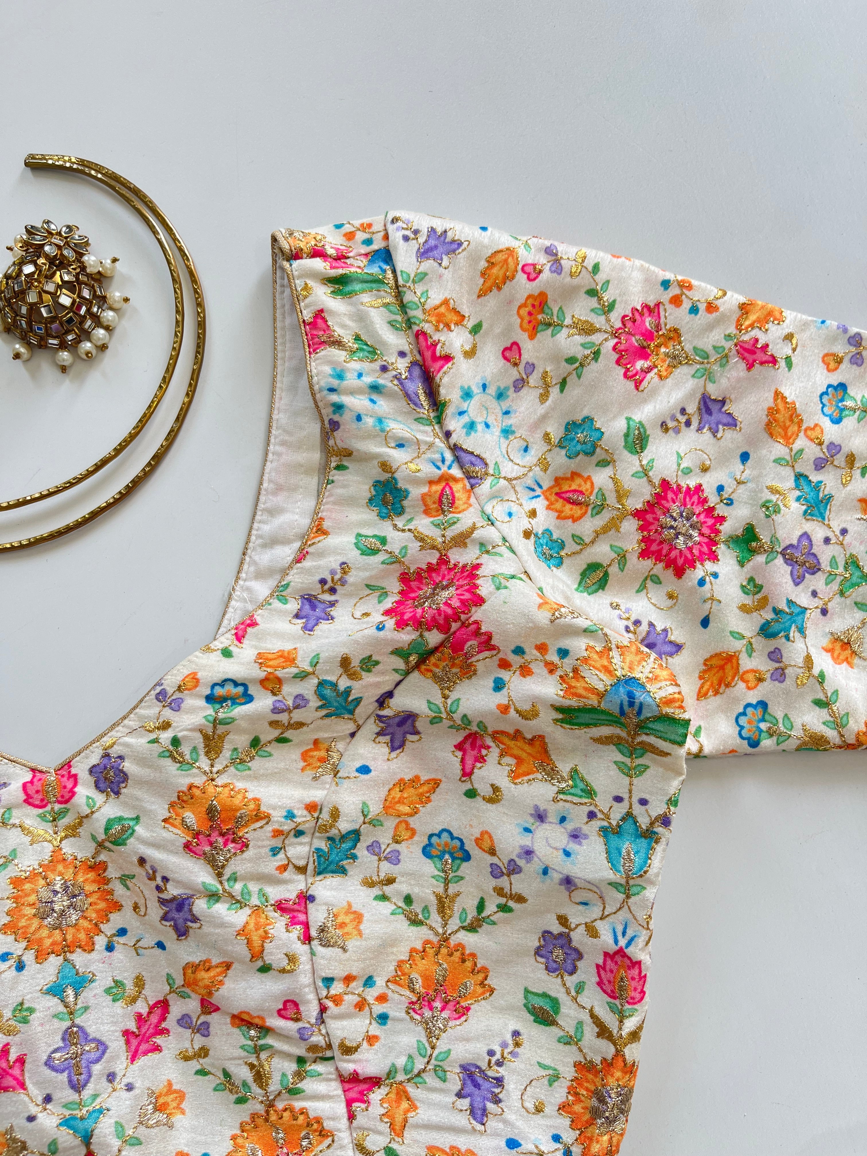 Embroidered Desi Top-Bust 32/34 - Image 2