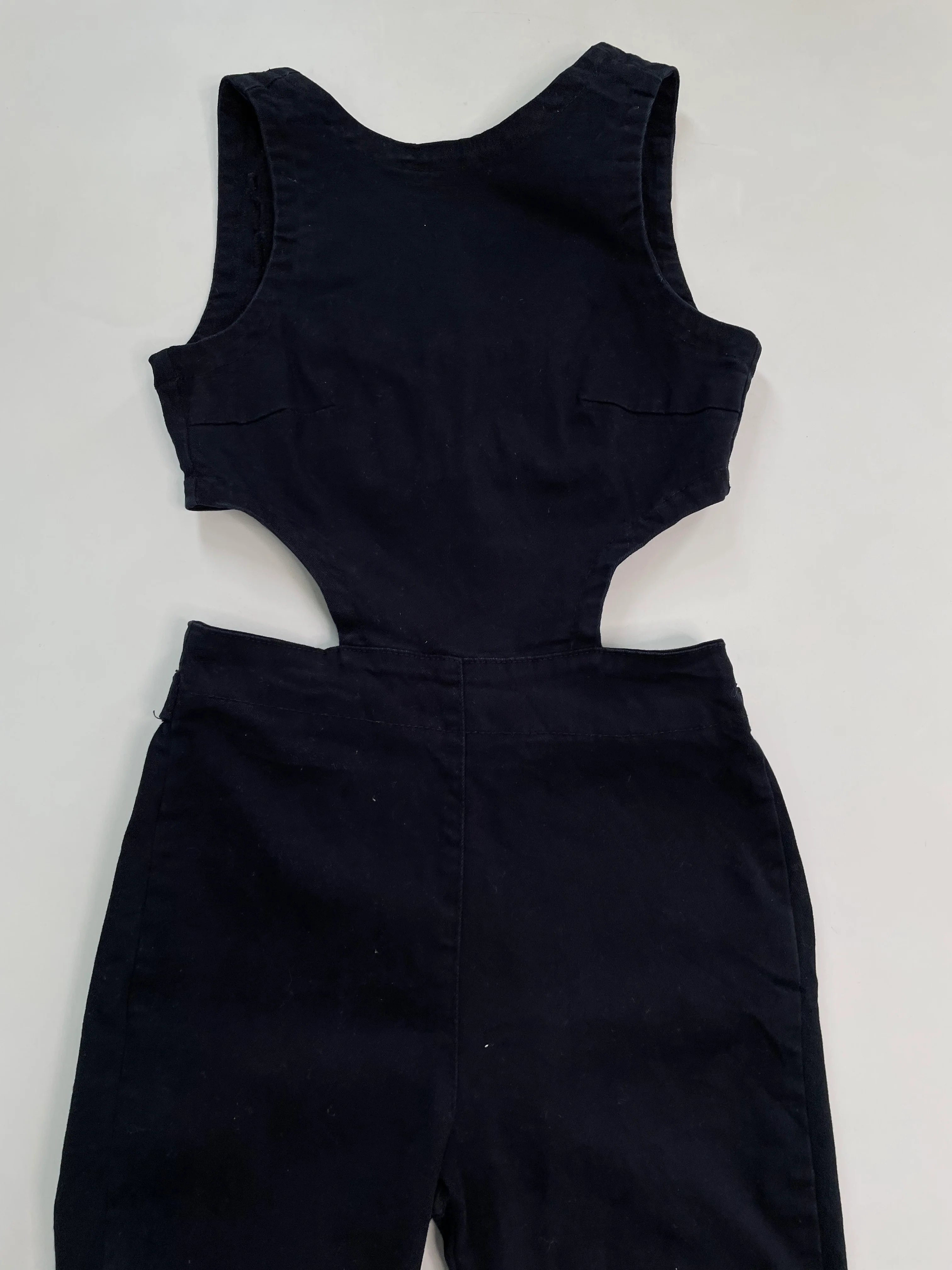Cutout Jeans Jumpsuit-Bust 28 to 30 - Image 2
