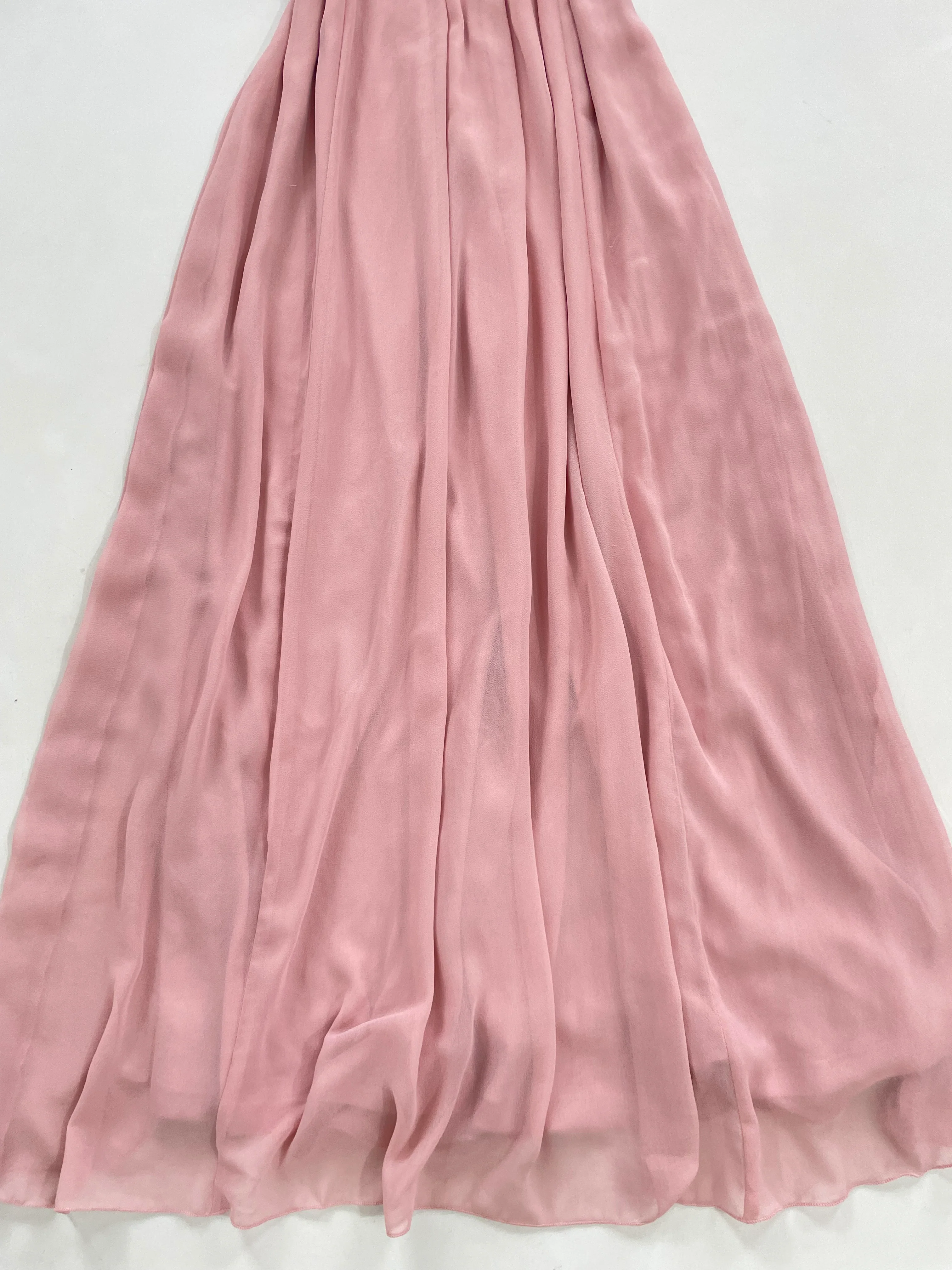 Blush Pink Embroidered Dress-Bust 36 - Image 3