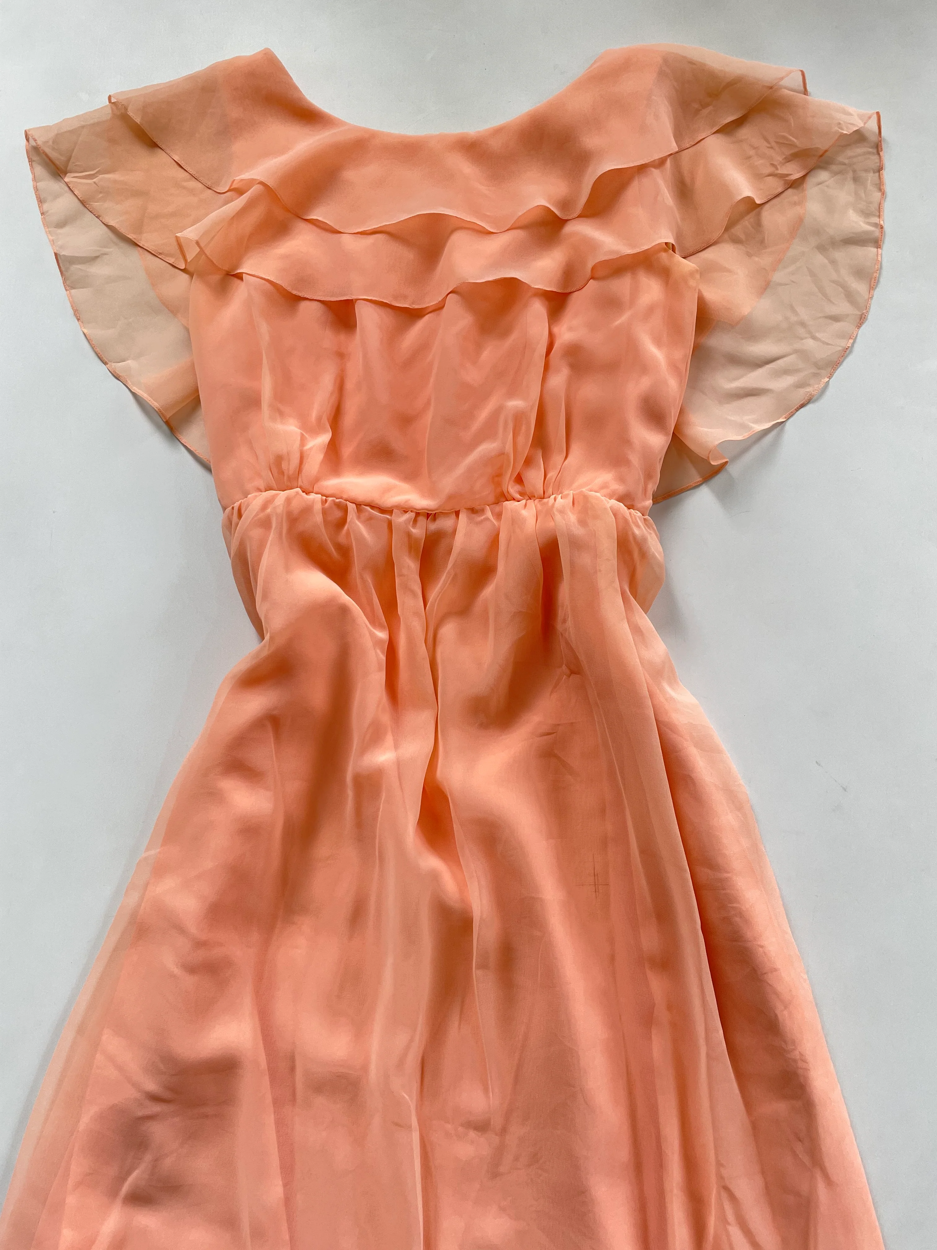 Peach Dress-Bust 36 - Image 2