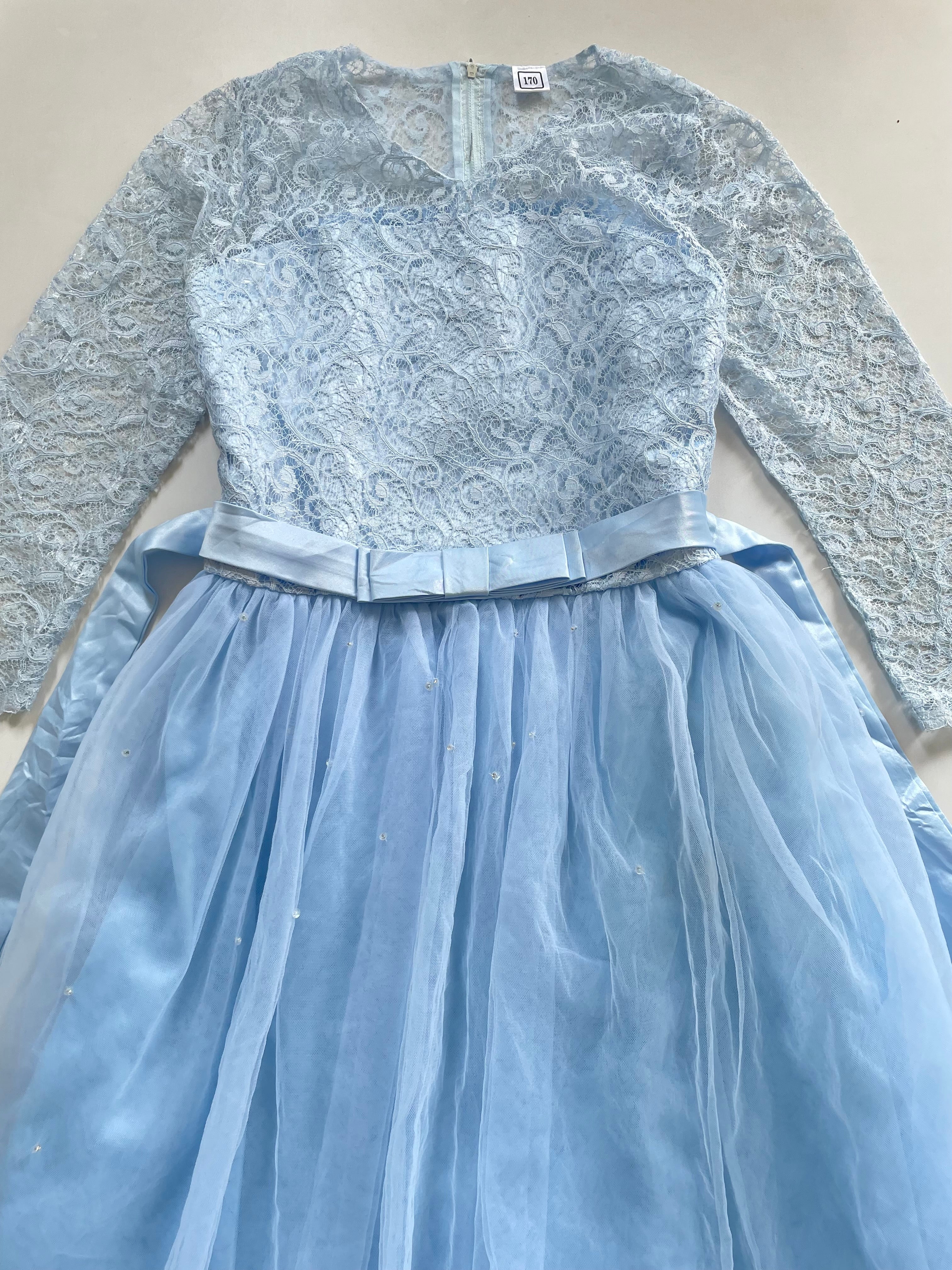 Powder Blue Dress-Bust 32 - Image 2