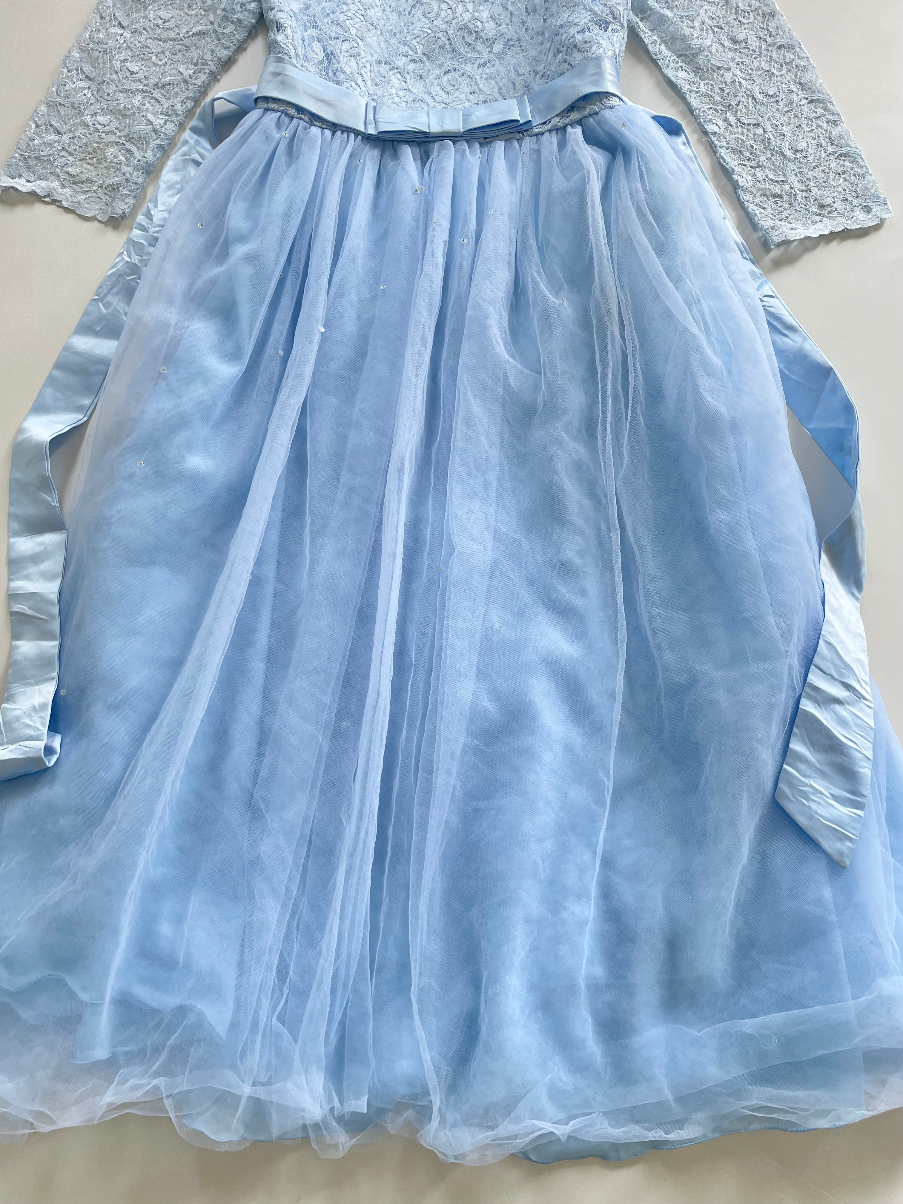 Powder Blue Dress-Bust 32 - Image 3
