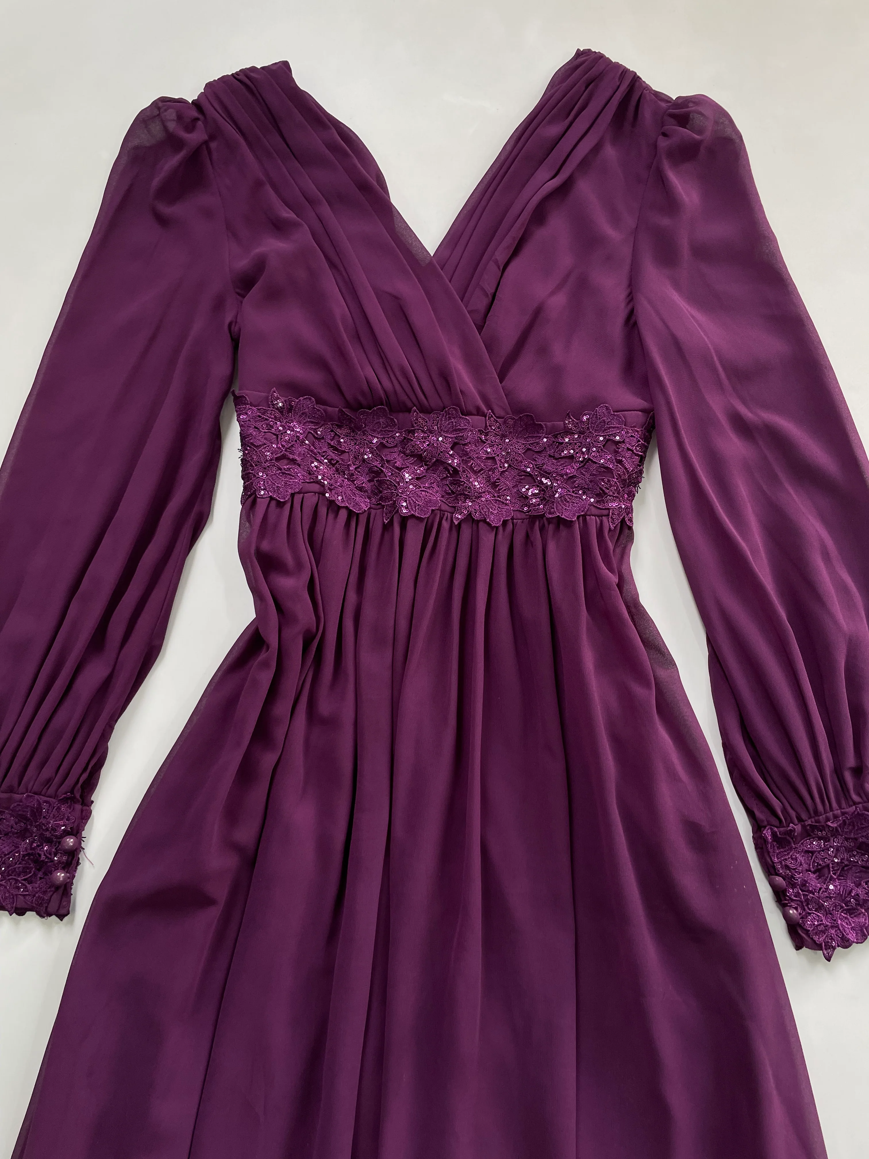 Sequin Lace Dress-Bust 32 - Image 2