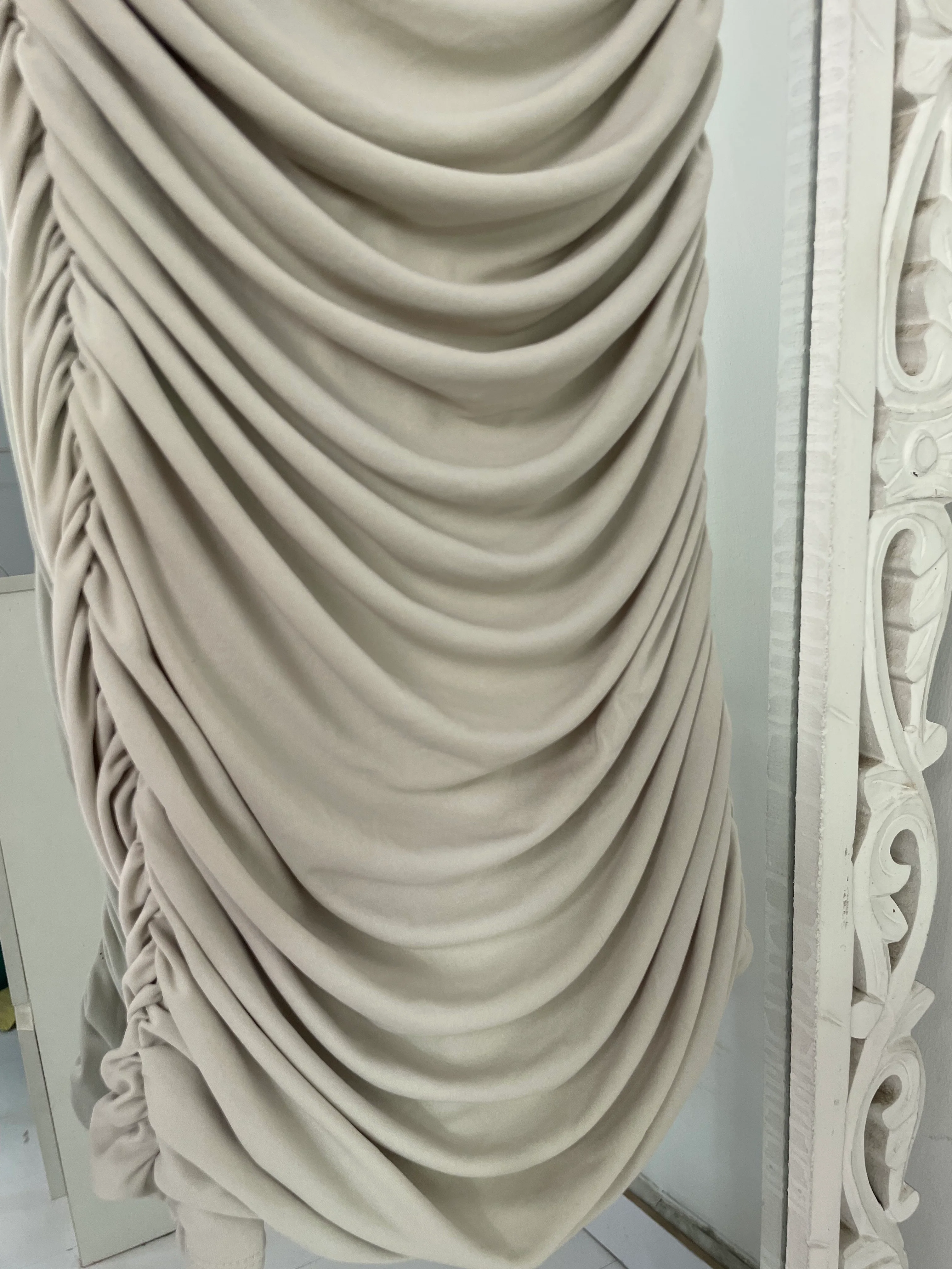 Zara Ruched Dress-Bust 34 - Image 3
