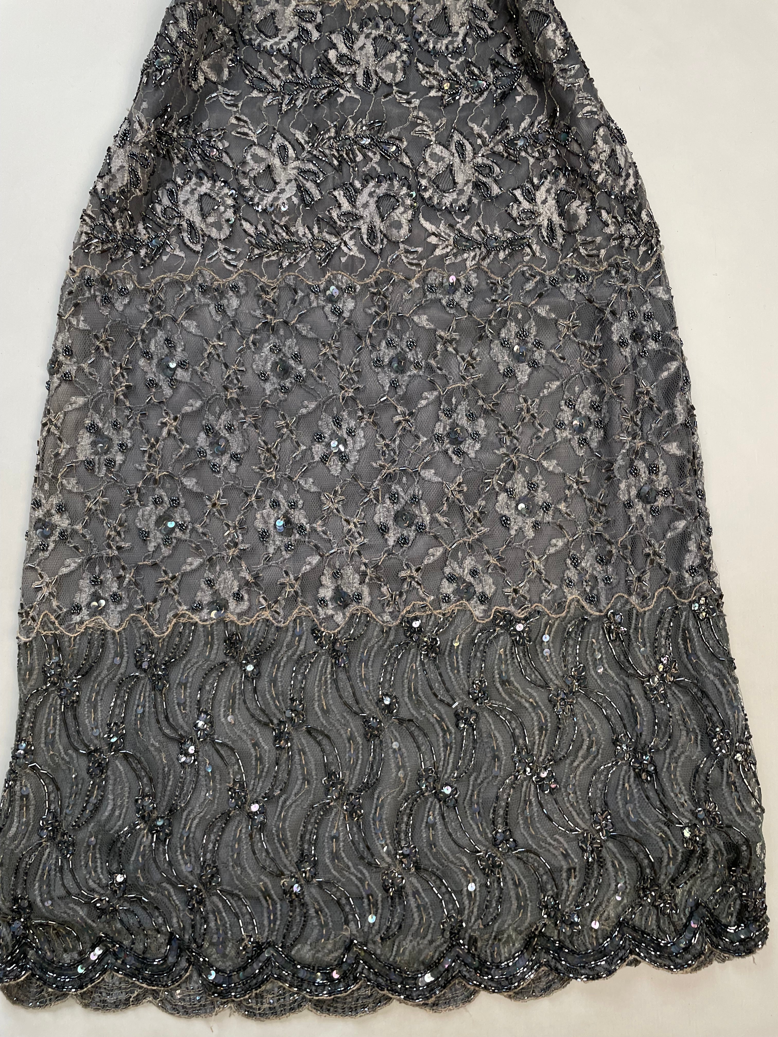 Heavily Hand Embroidered Dress-Bust 34 - Image 3