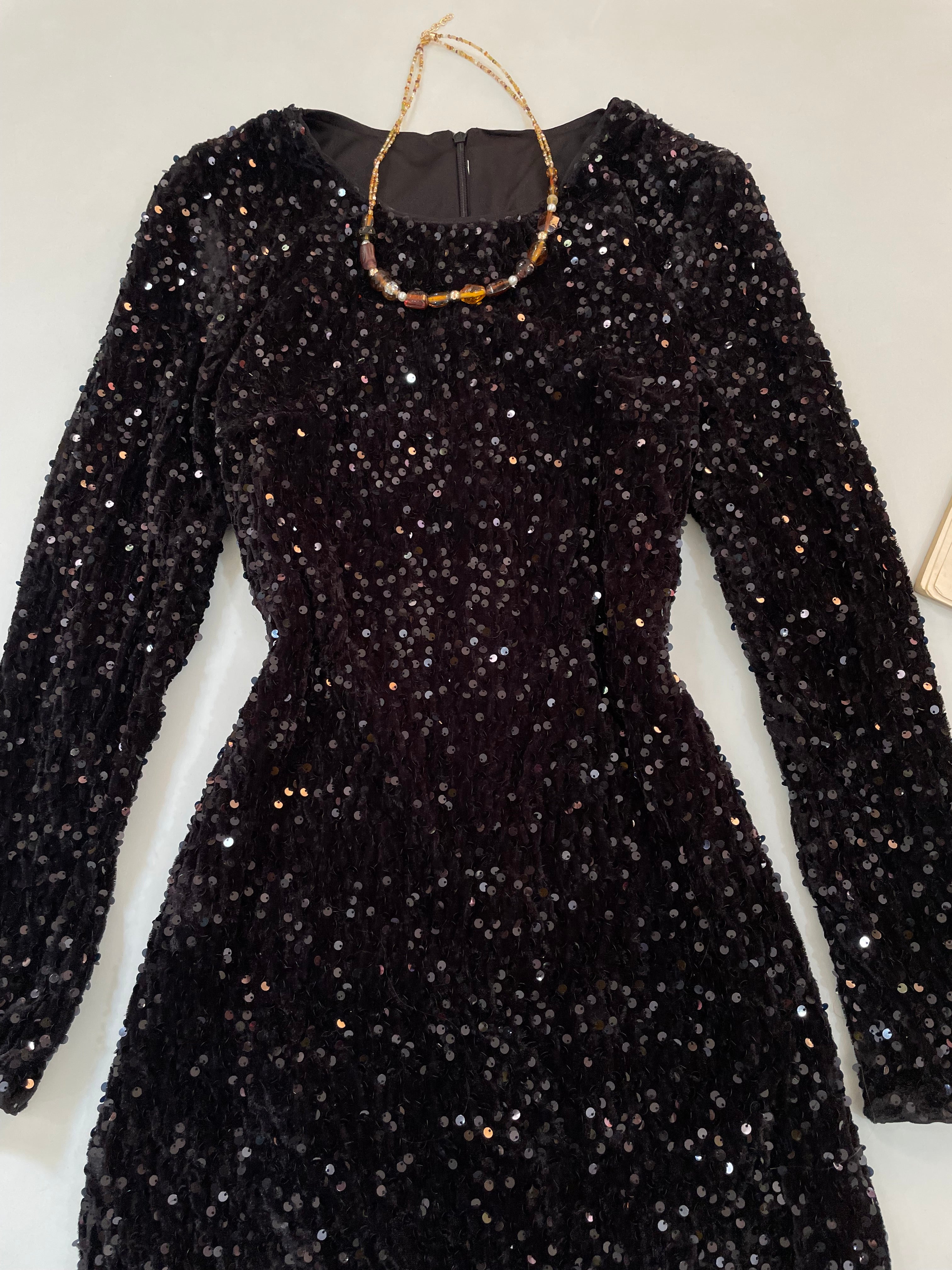 Chenille Sequin Dress-Bust 34 to 36 - Image 2