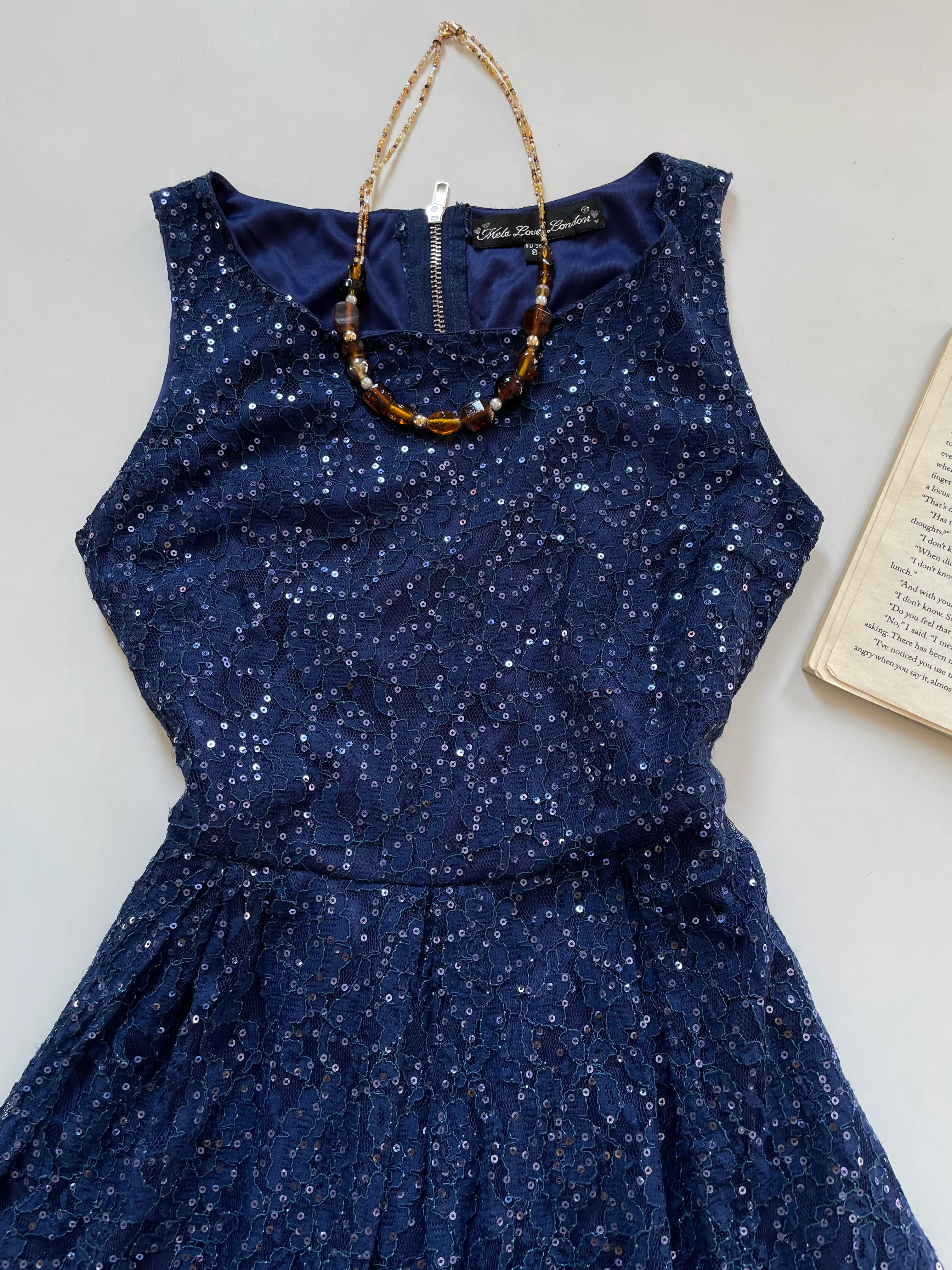 Mela Loves London Sequin Dress-Bust 32 to 34 - Image 2