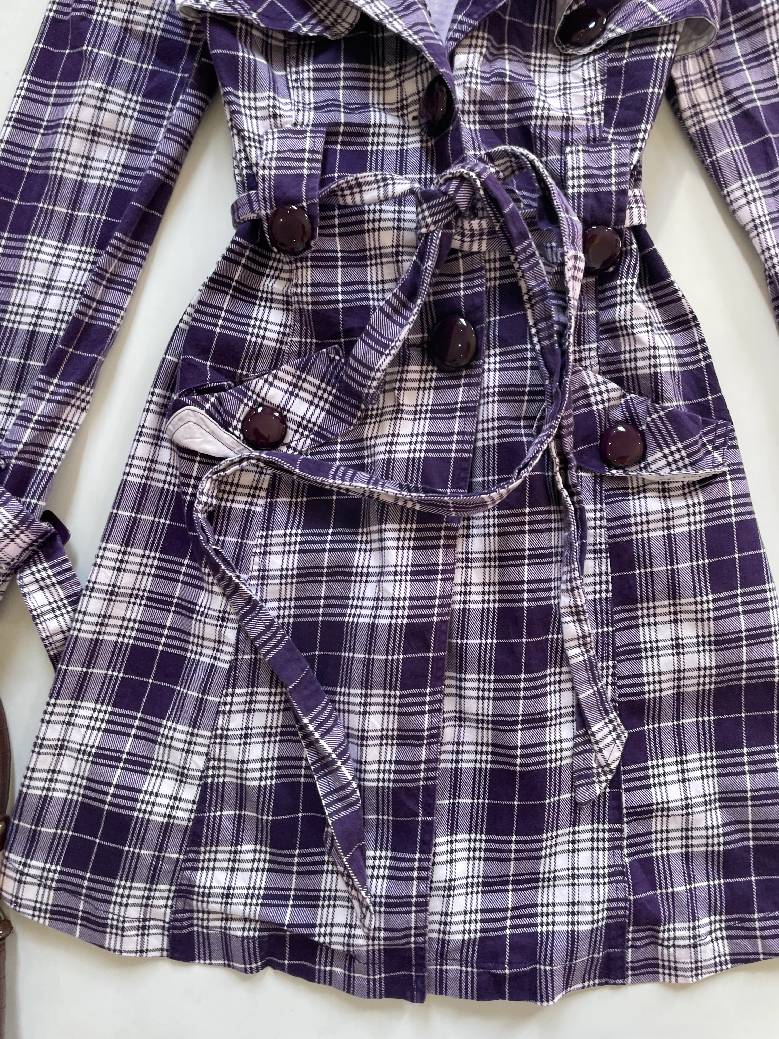 Y2K Belted Dress-Bust 32 - Image 3