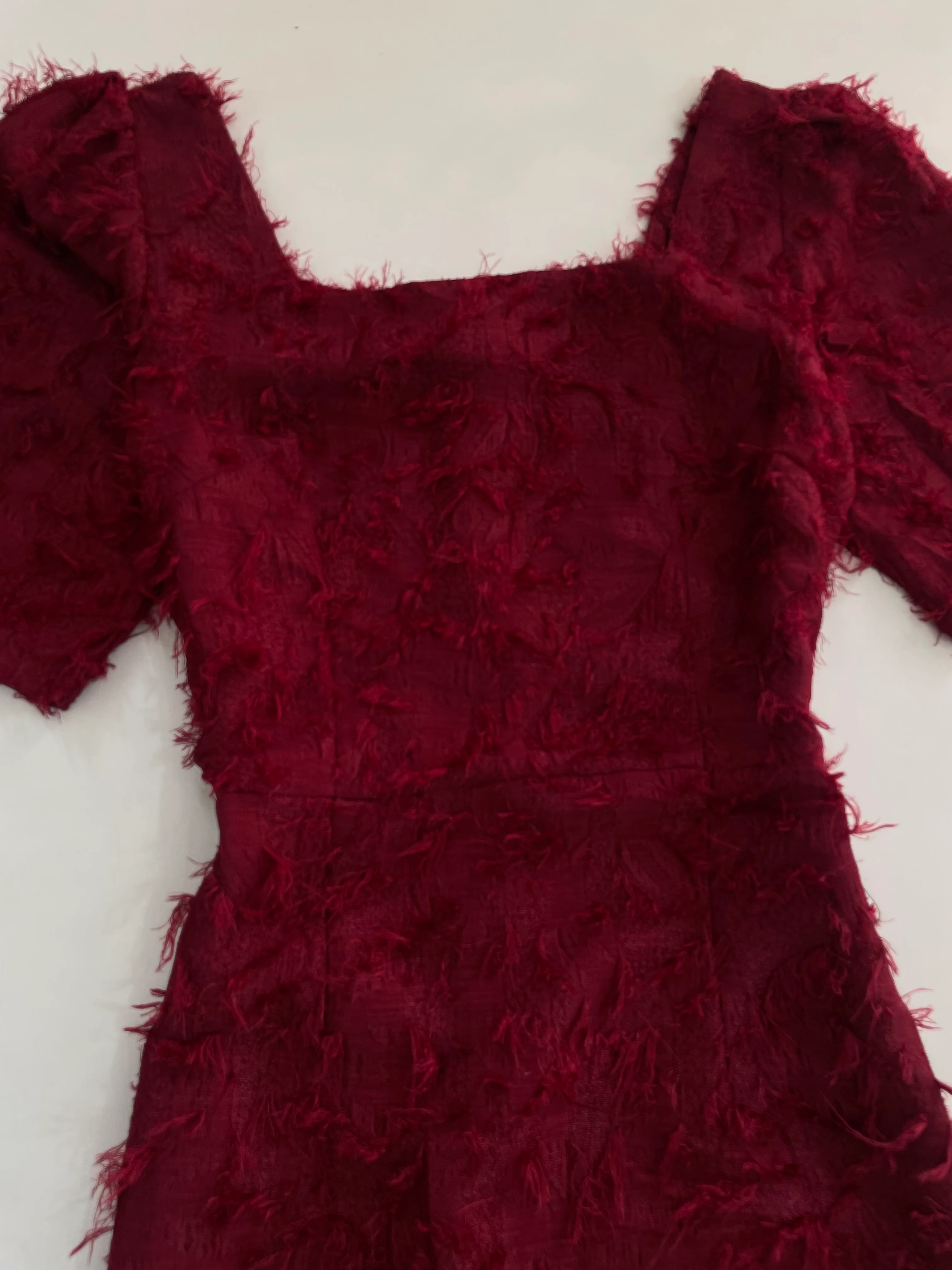 Wine Dress-Bust 30 - Image 2