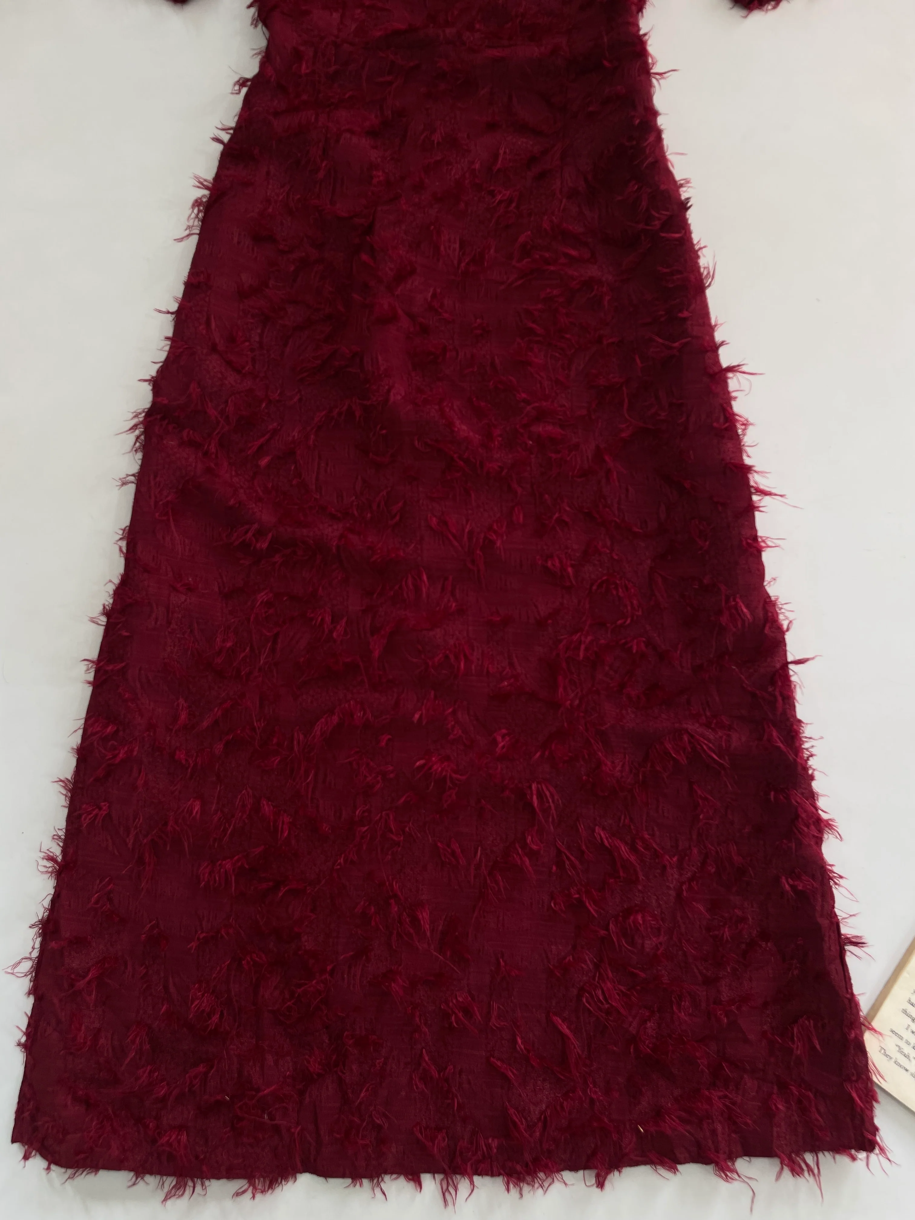 Wine Dress-Bust 30 - Image 3