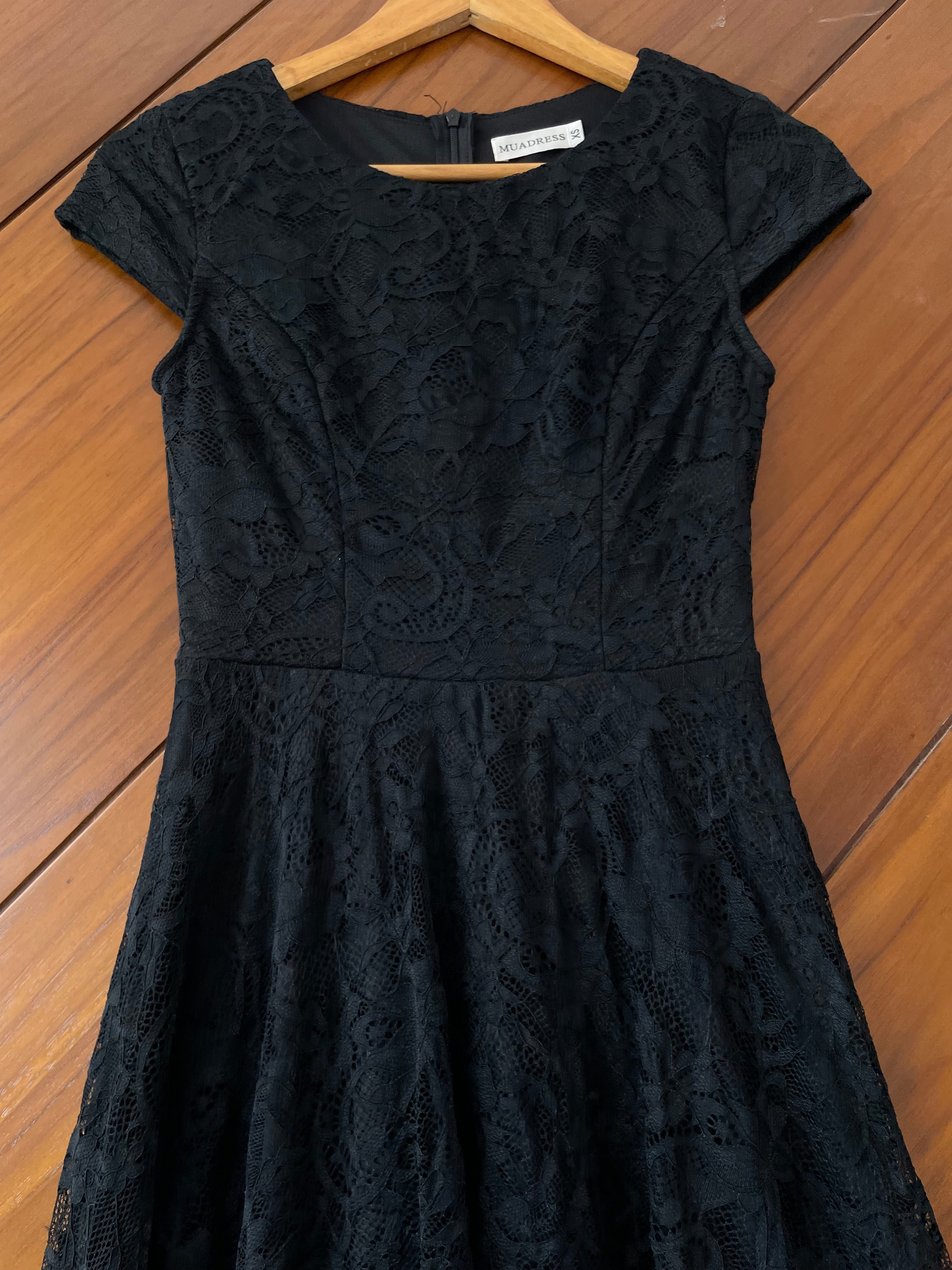 Black Lace Dress-Bust 30 to 32 - Image 2