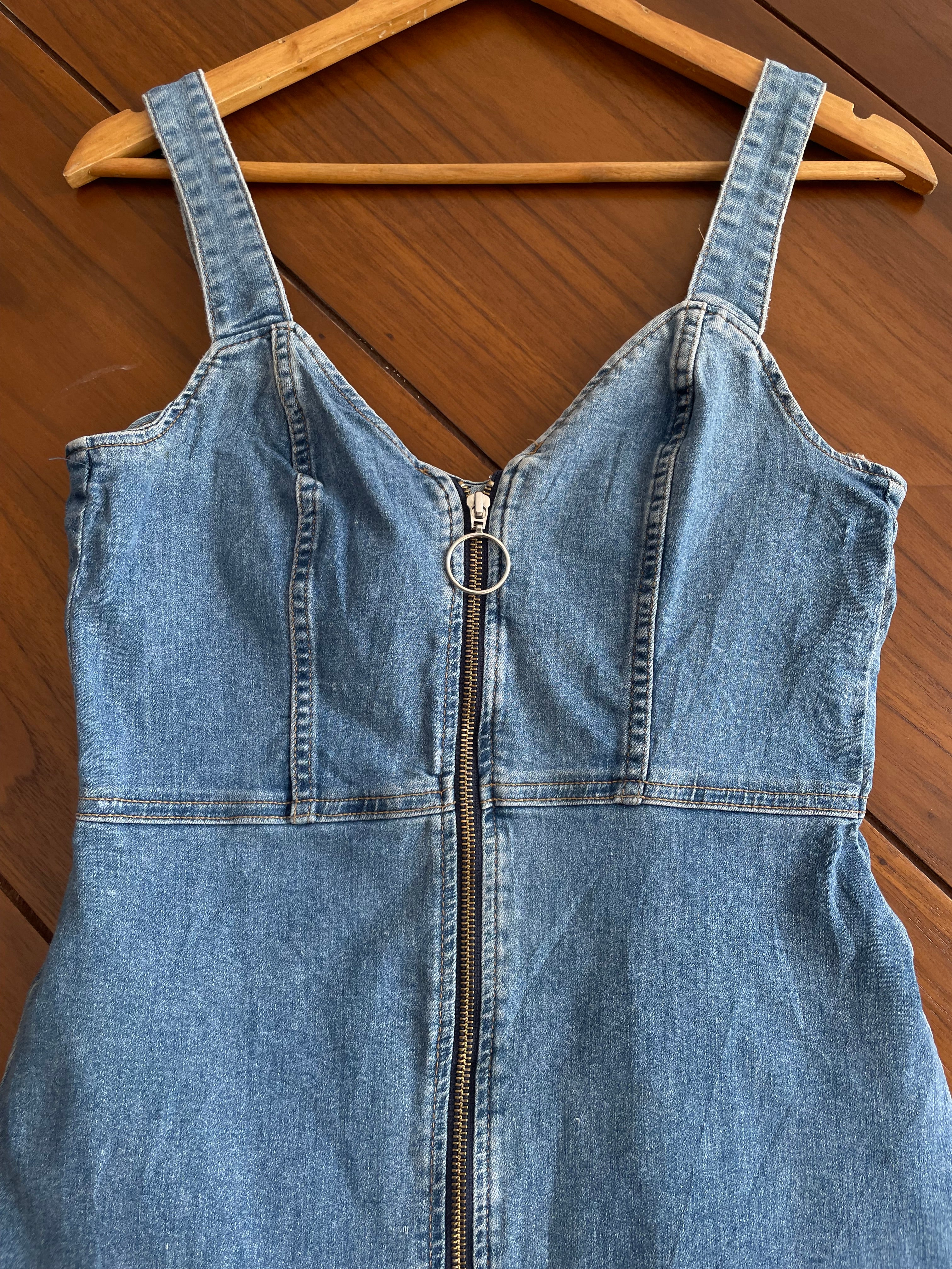 H&M Denim Dress-Bust 32 - Image 2