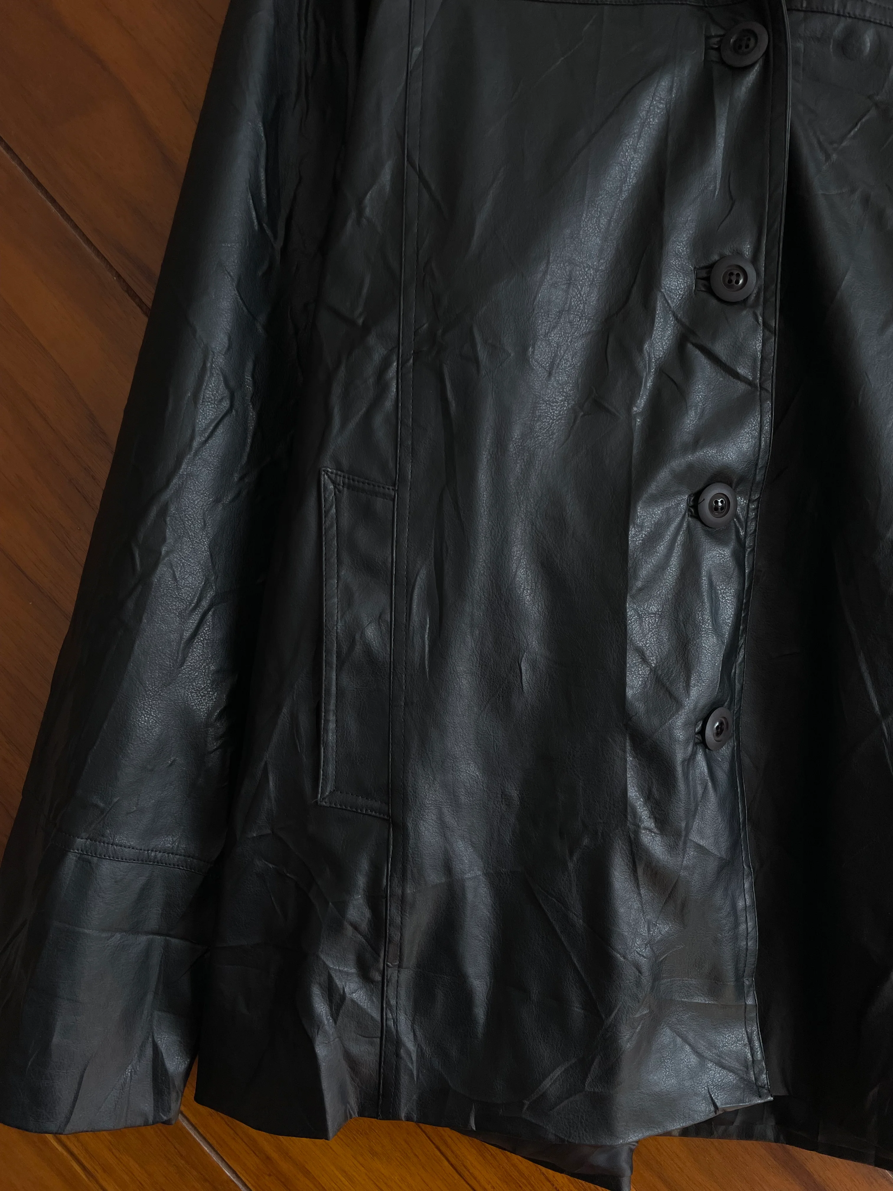 Kappa Erre Milano Leather Jacket-Bust 44 - Image 3
