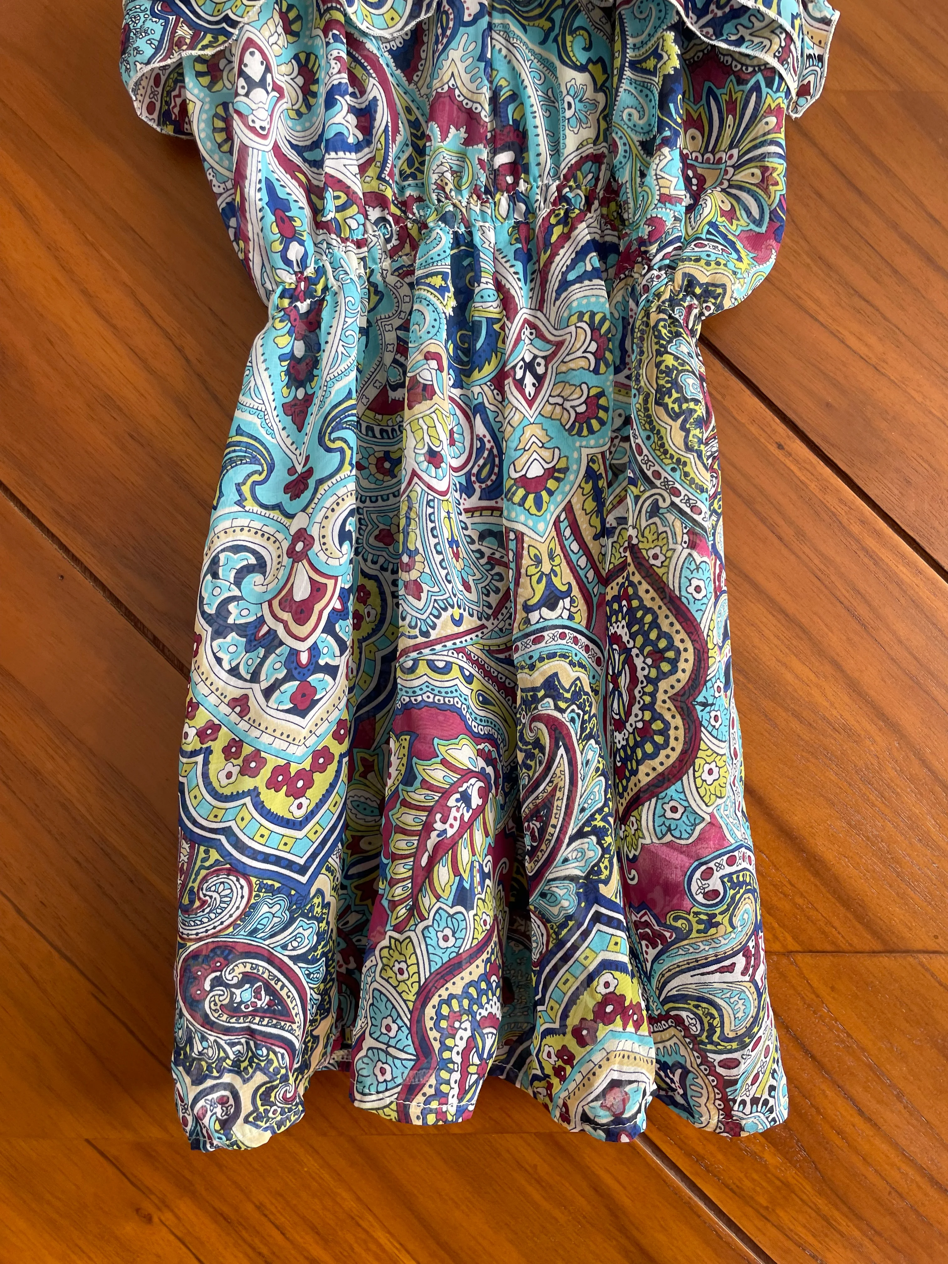 Paisley Sheer Dress-Bust 32 - Image 3