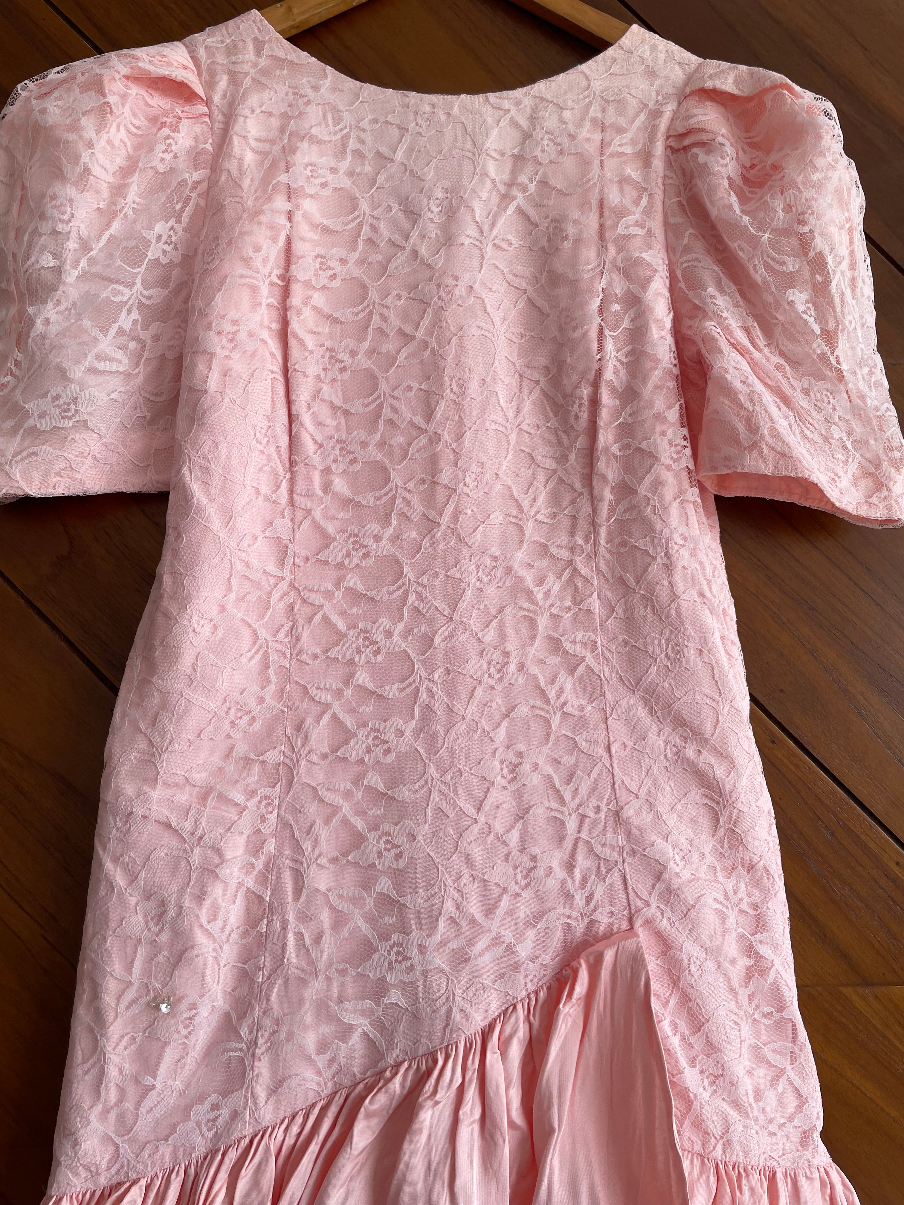 Vintage Lace Dress-Bust 36 - Image 2