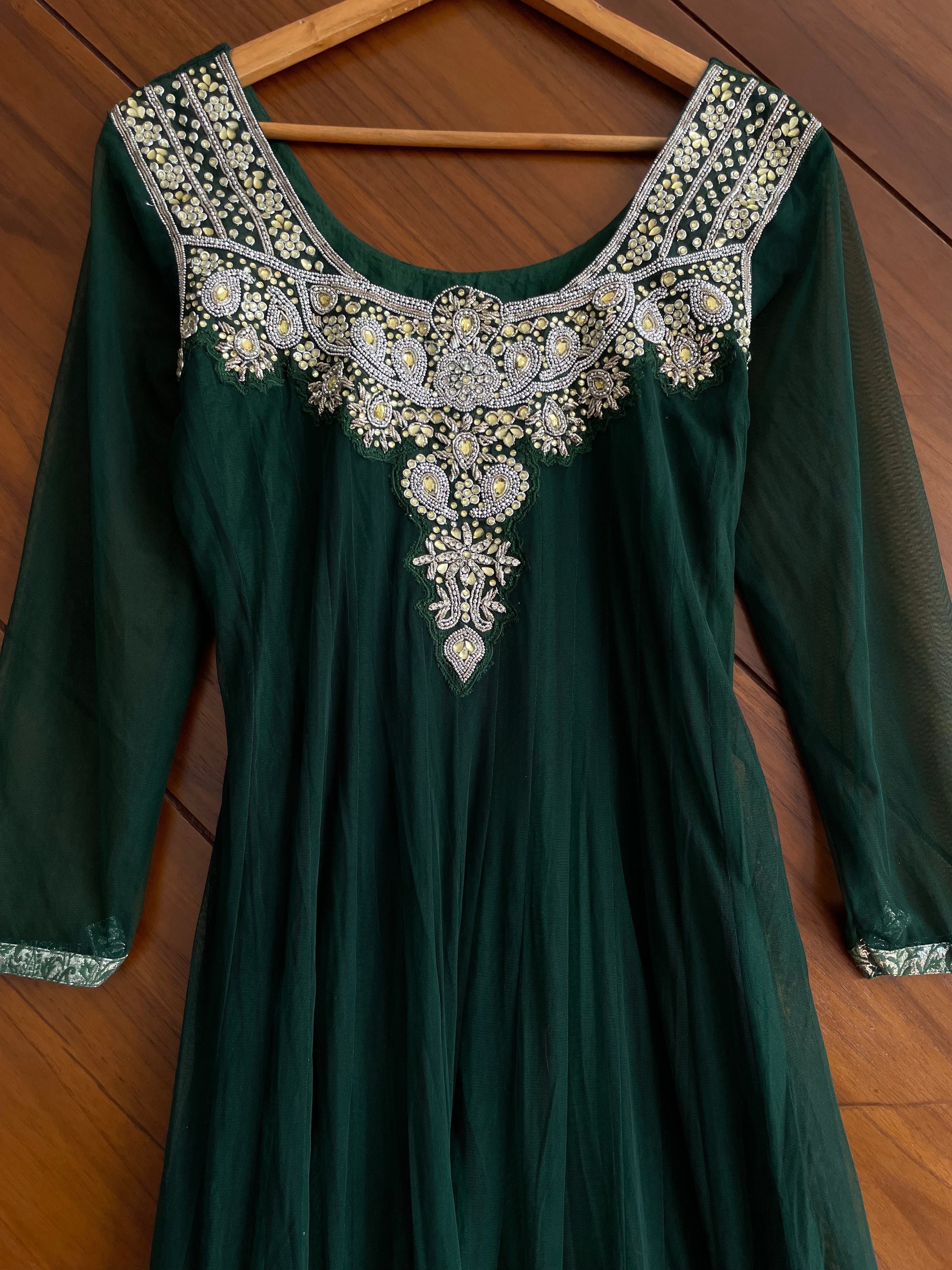 Vintage Embroidered Kurta-Bust 36 - Image 2