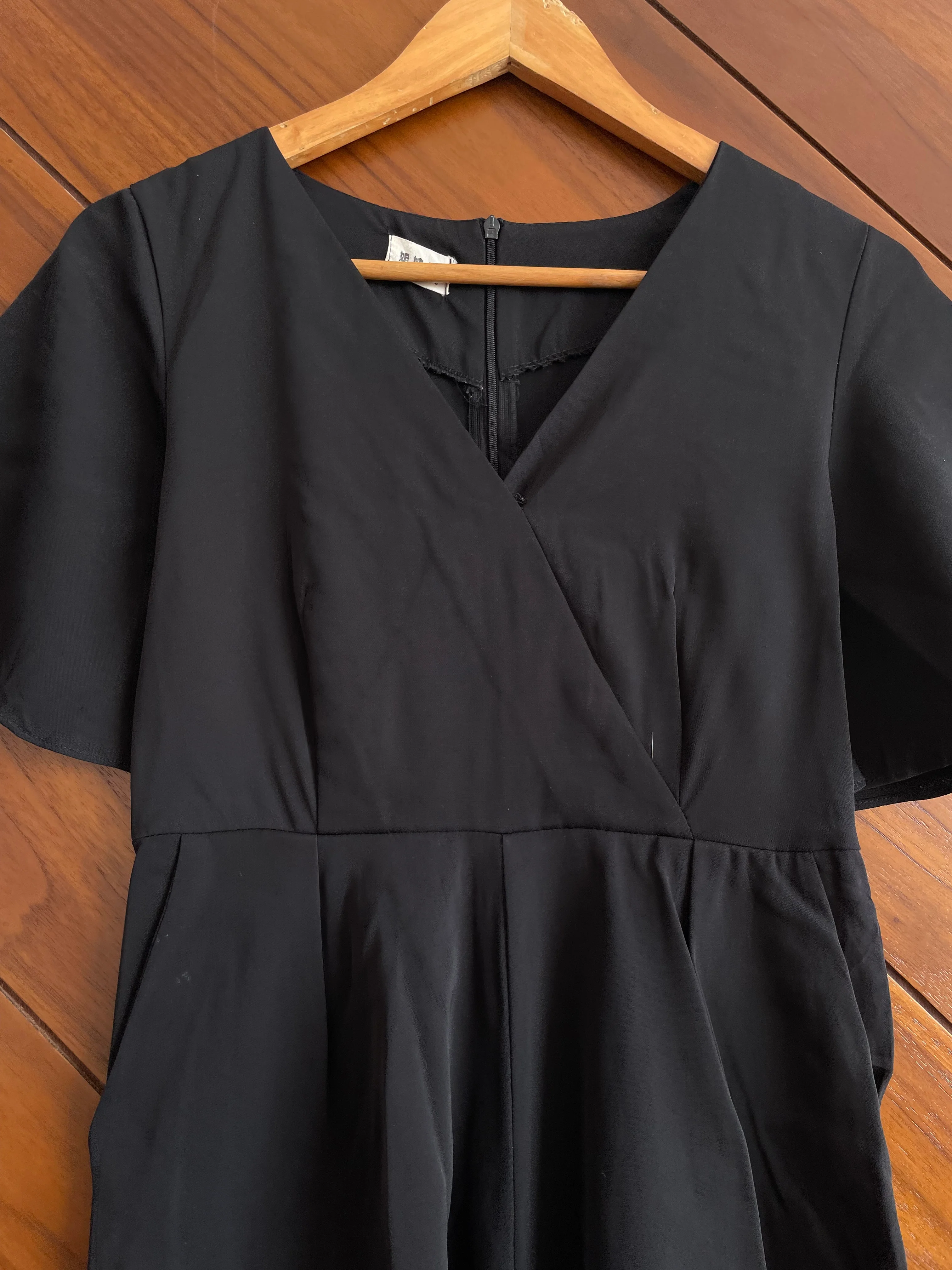 Korean Black Romper-Bust 30 - Image 2