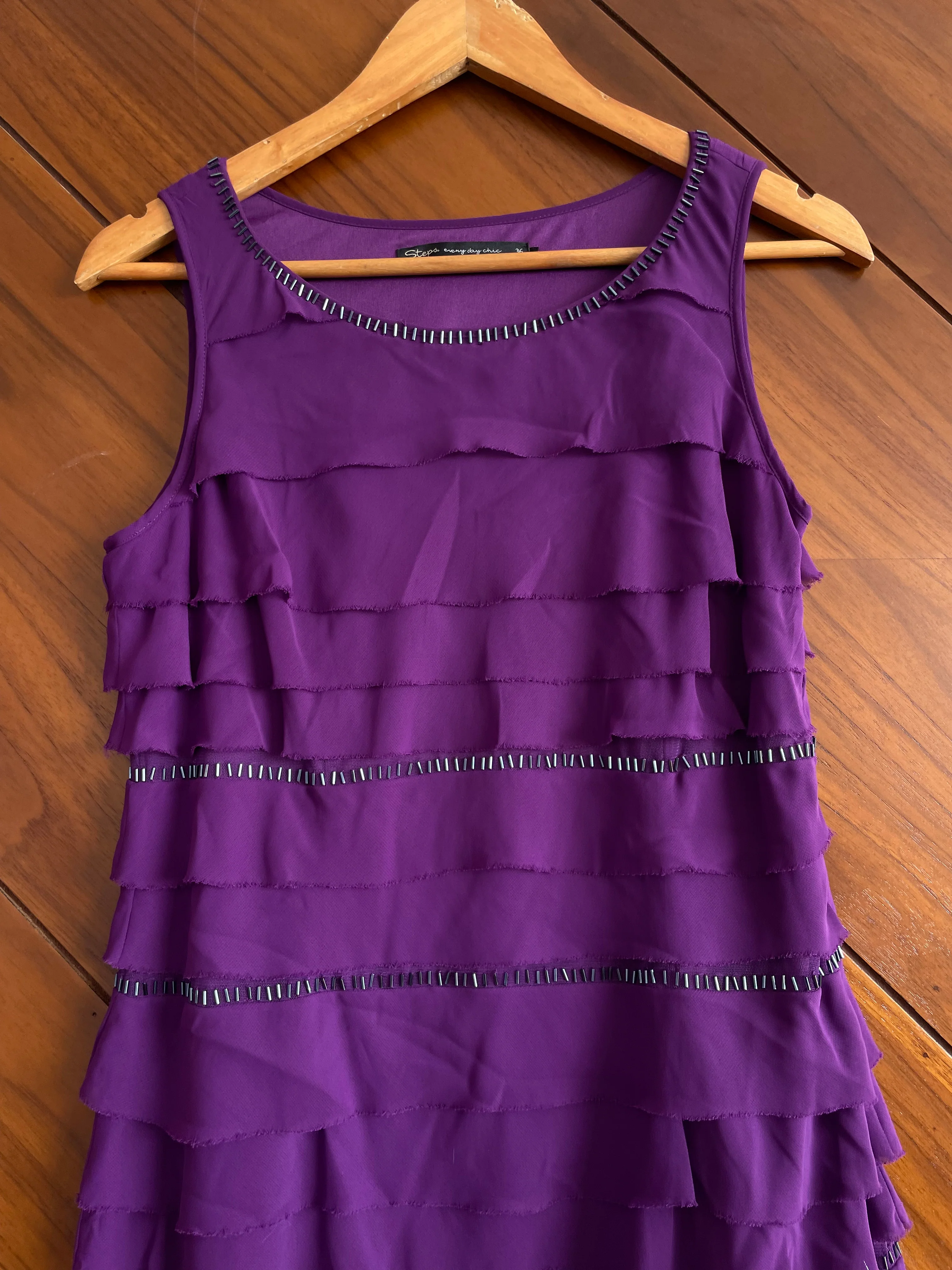 Y2k Ruffle Dress-Bust 34 - Image 2