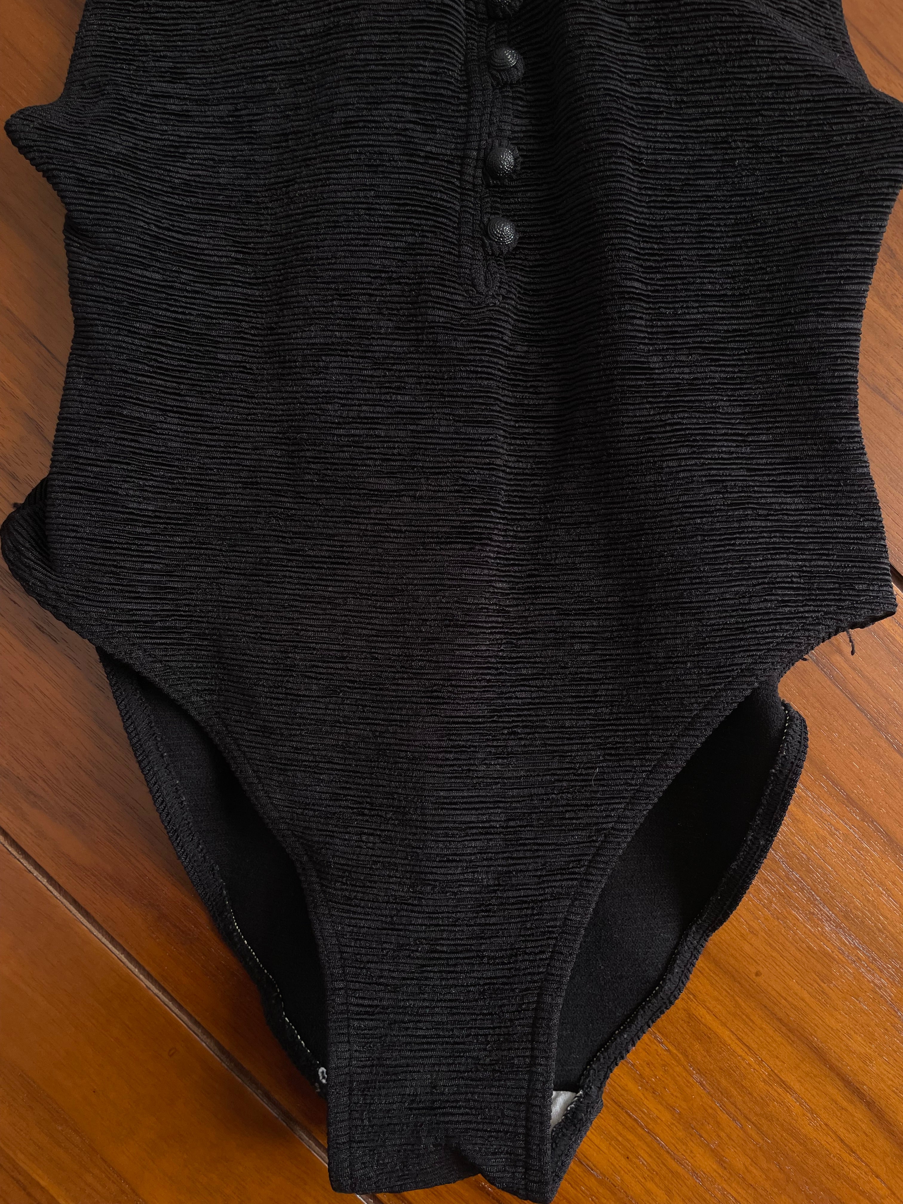 Basic Black Swimsuit -Bust 28 to 32 - Image 3