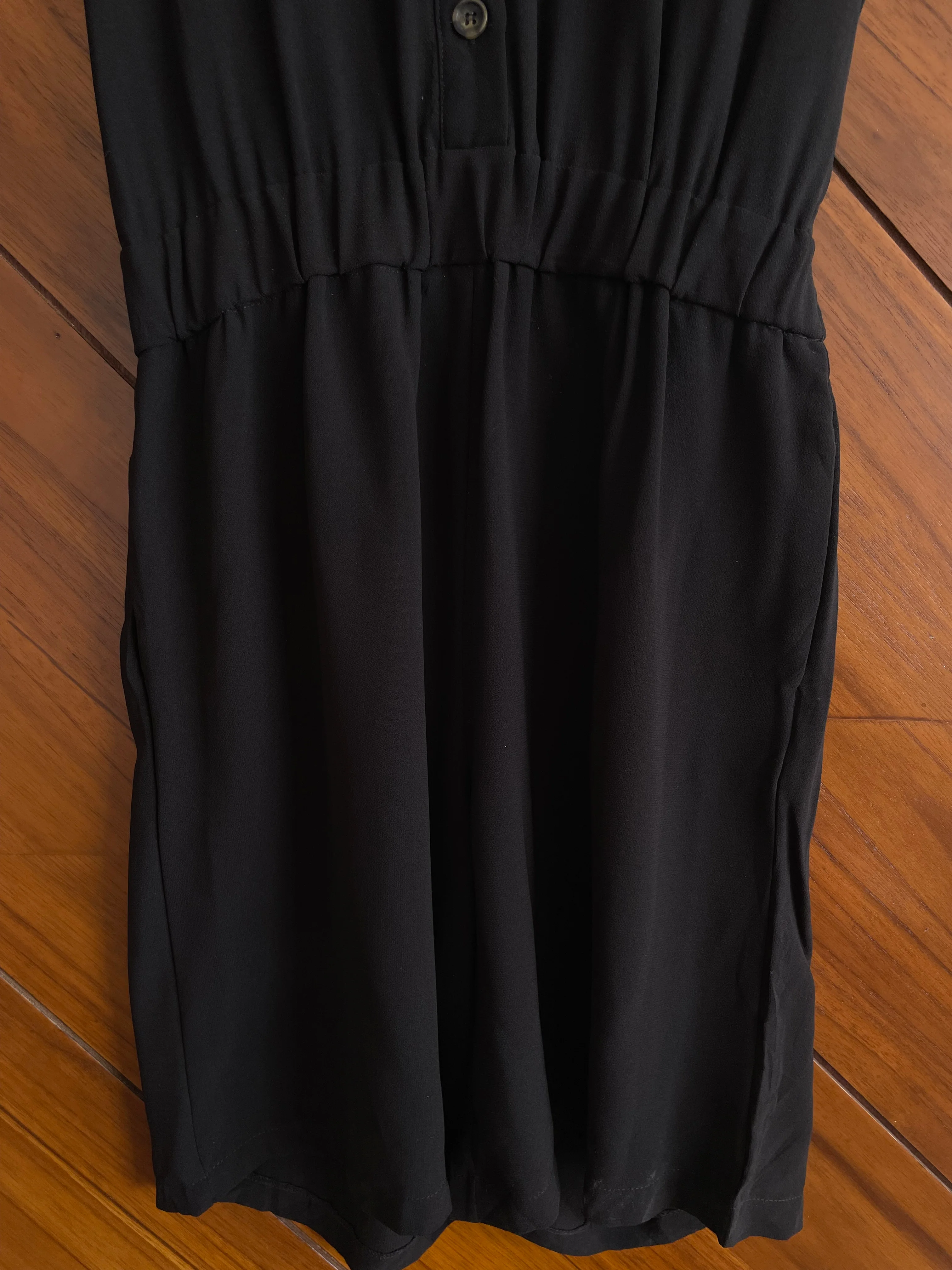 Solid Black Romper-Bust 34 - Image 3