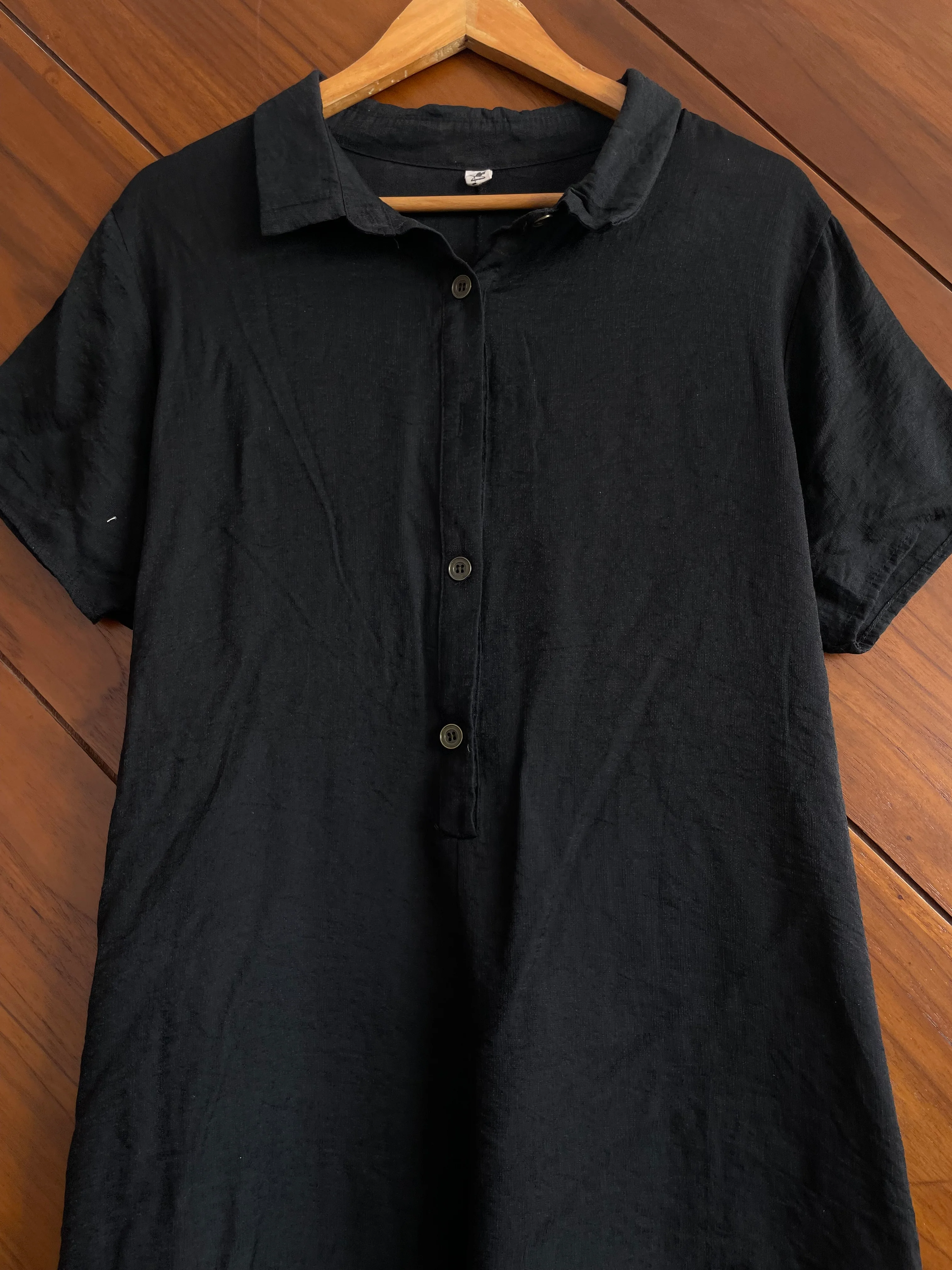 Basic Black Jumpsuit-Bust 48 - Image 2
