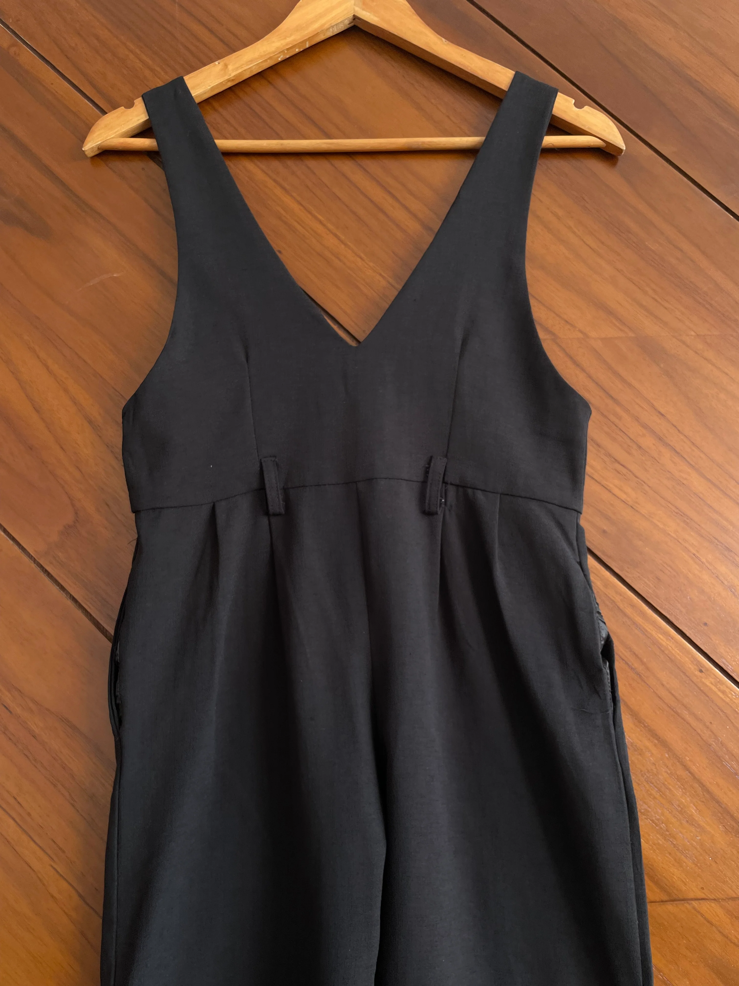Black Jumpsuit-Bust 28 - Image 2