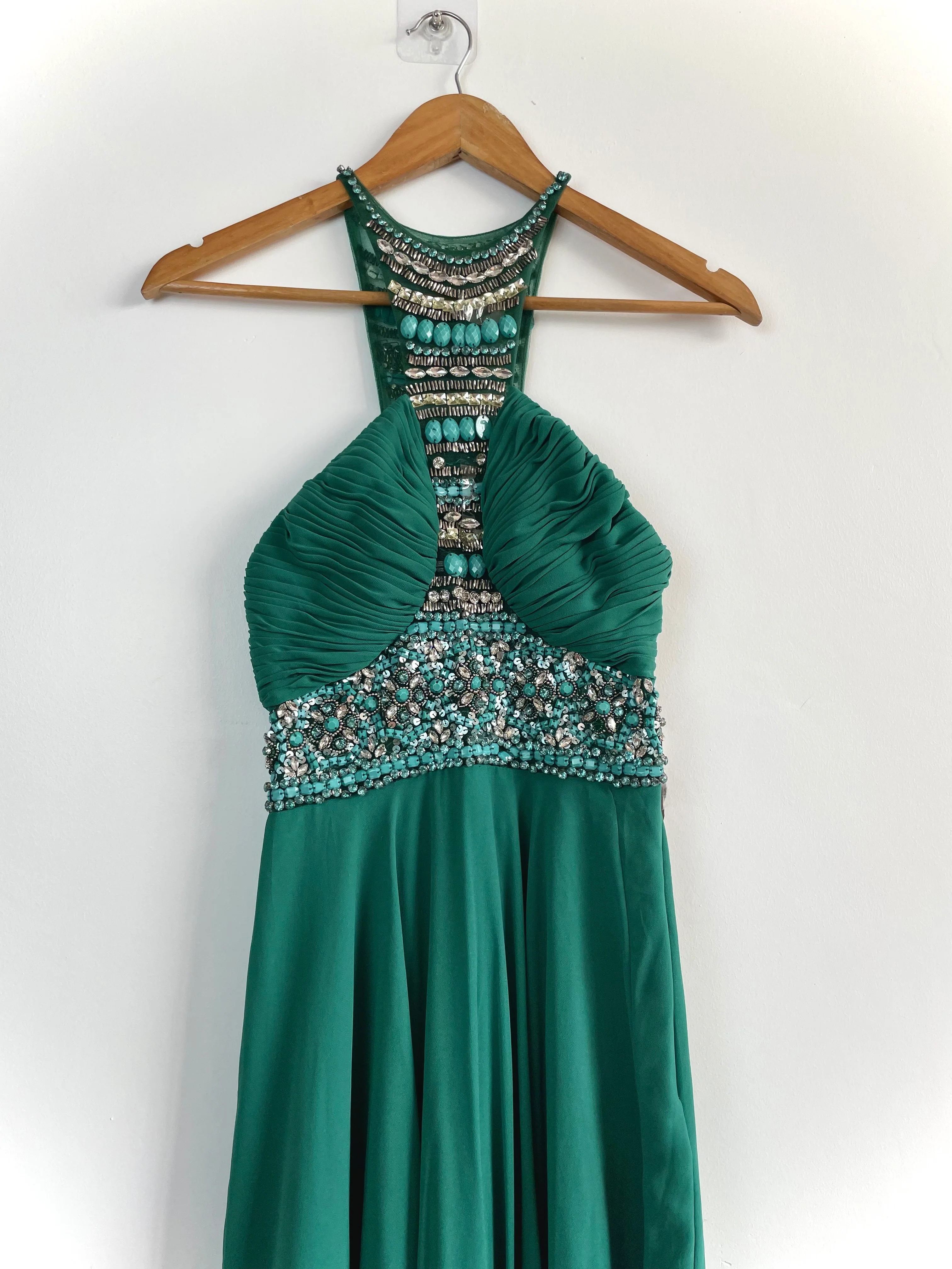 Hand Embroidered Vintage Dress-Bust 28 - Image 2