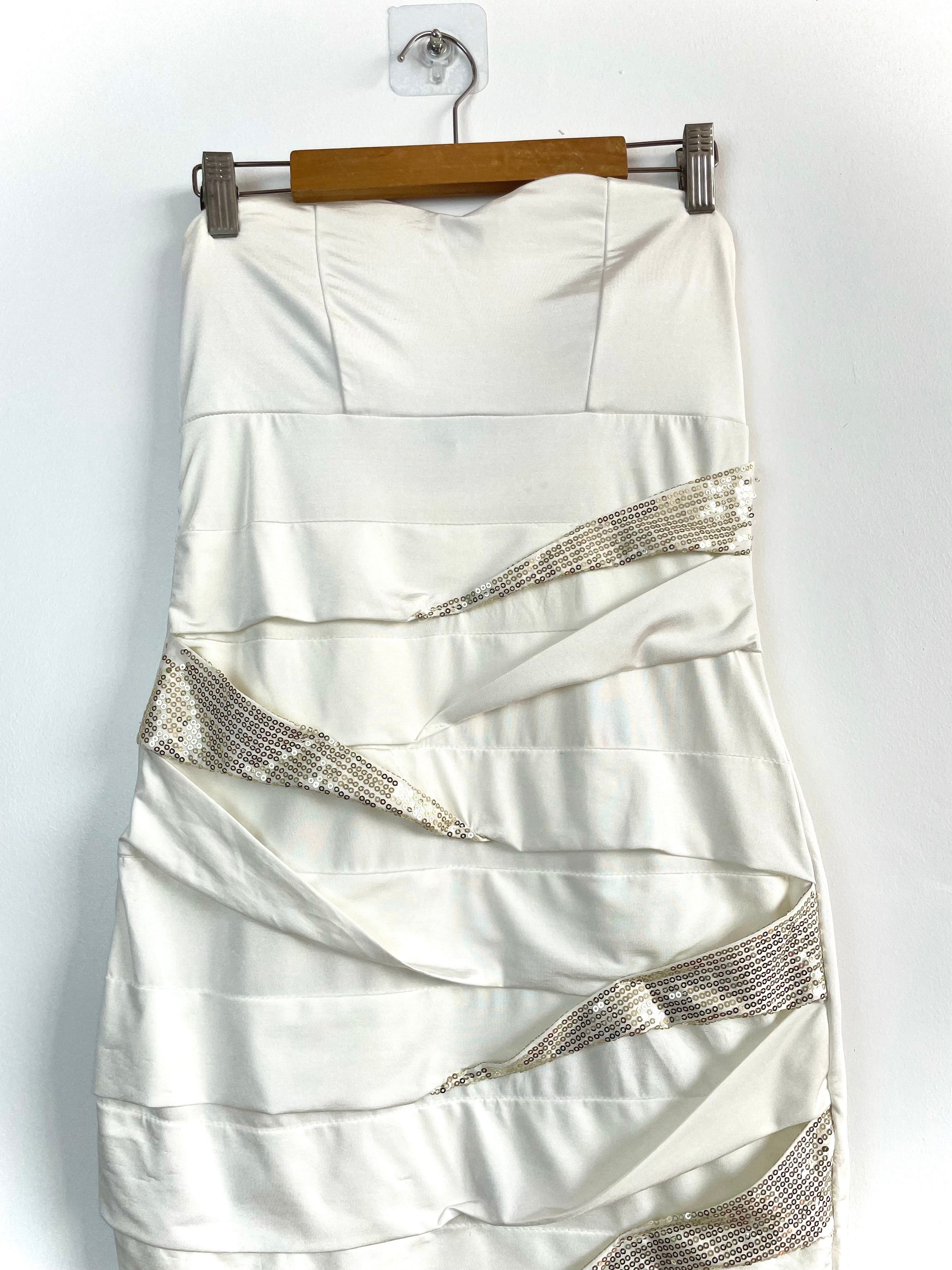 Sequin Tube Dress-Bust 34 - Image 2