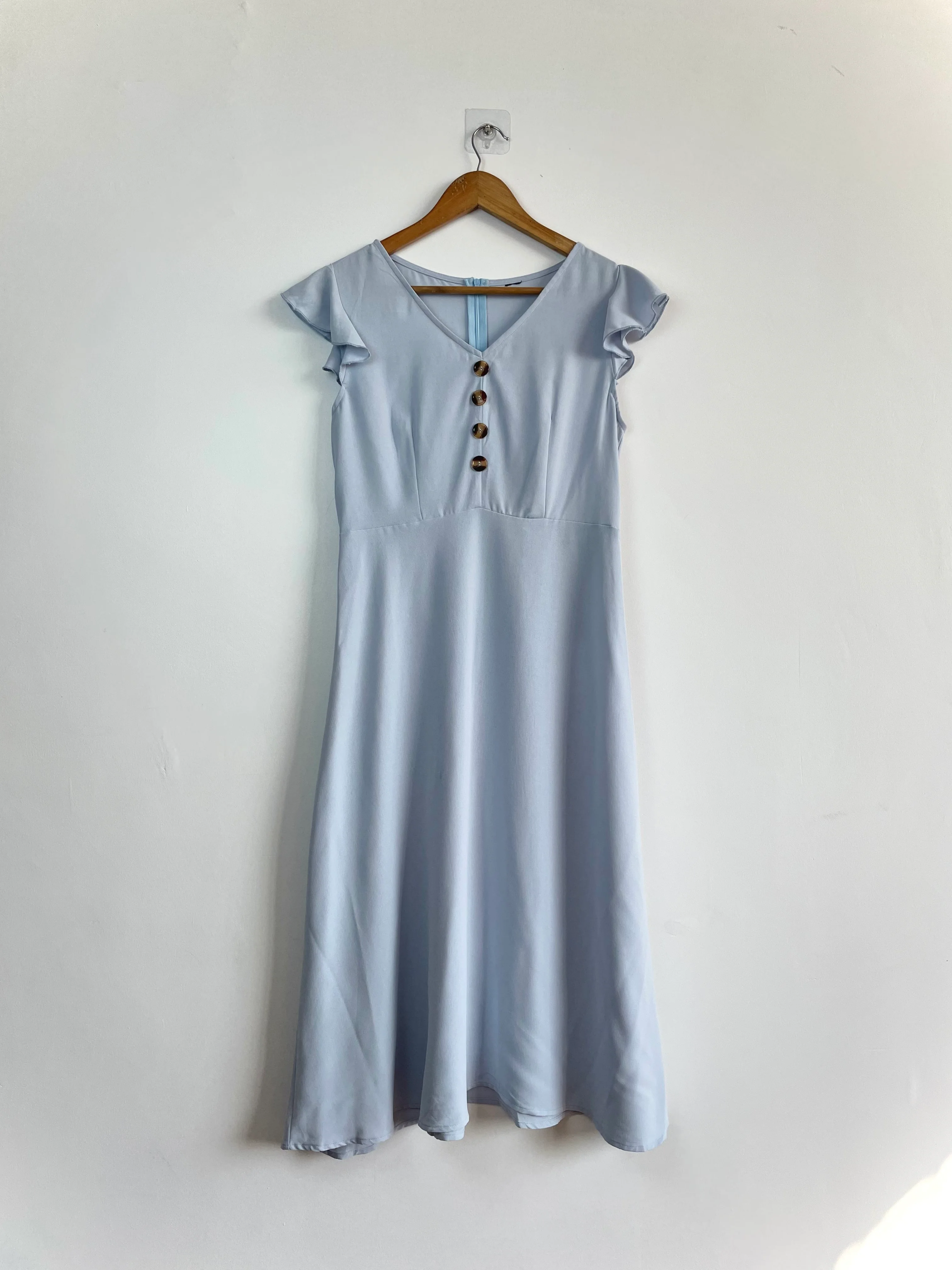 Baby Blue Dress-Bust 36