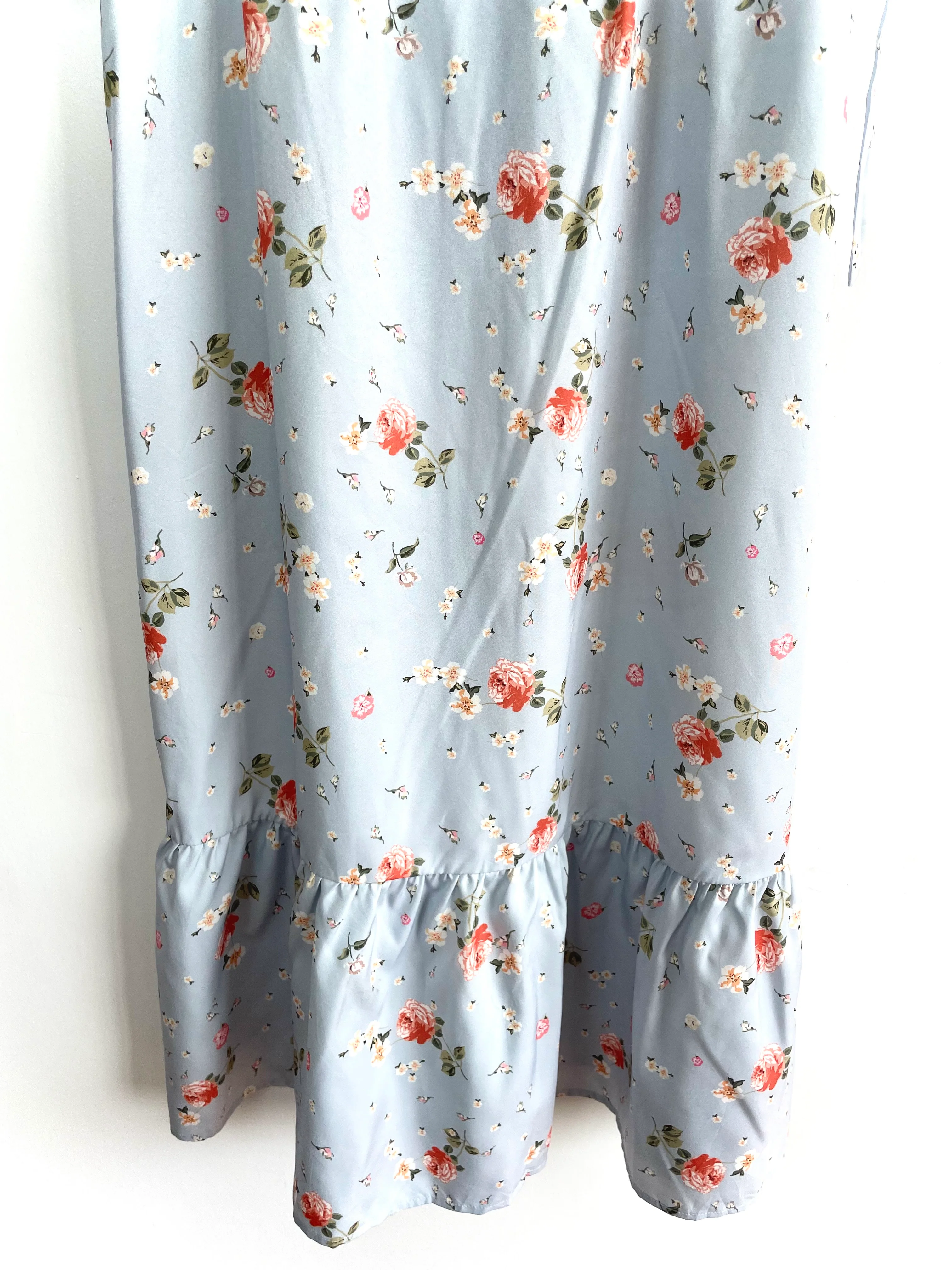 Floral Tie Up Dress-Bust 34 - Image 3
