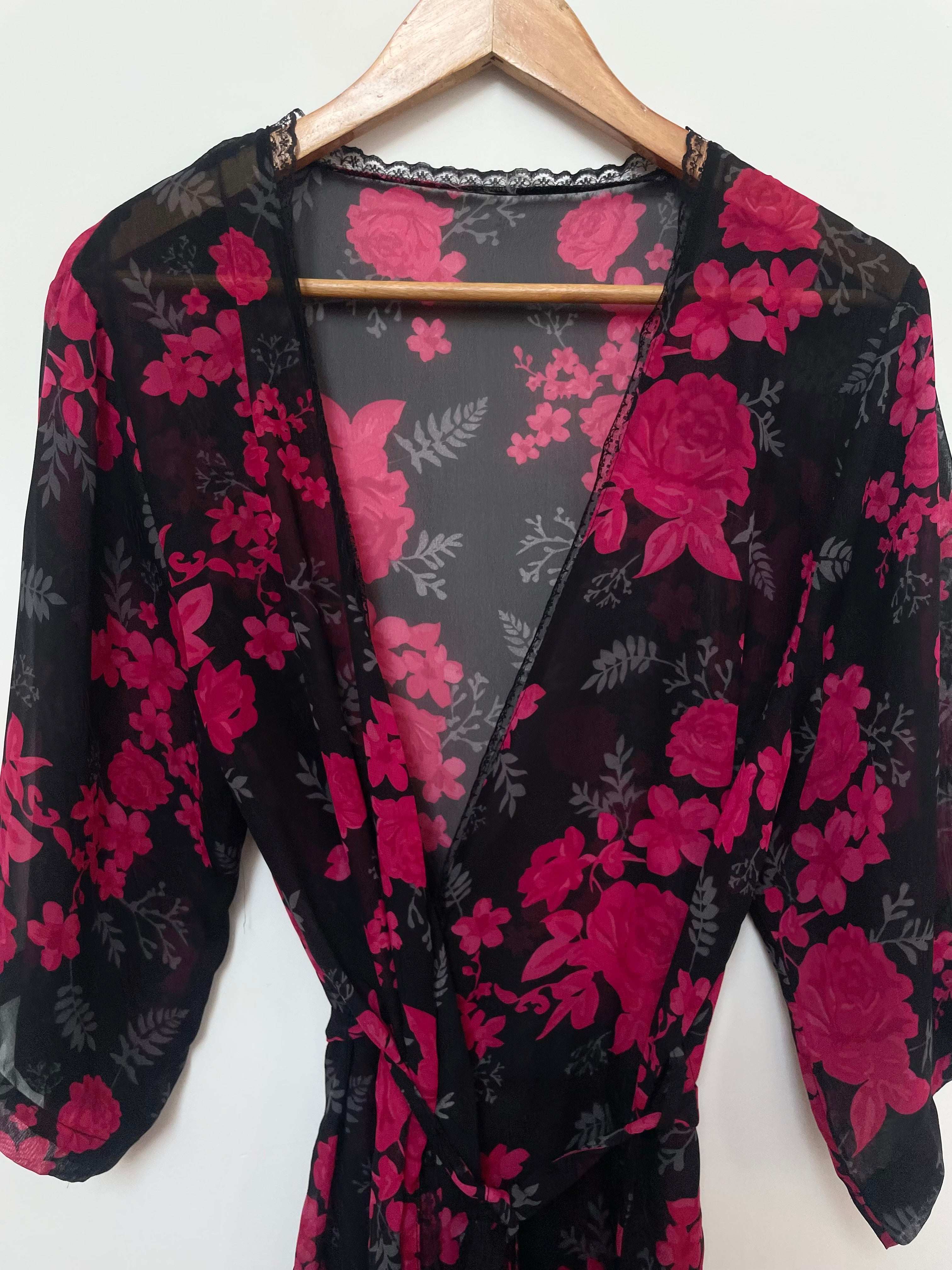 Sheer Wraparound Dress-Bust 42 - Image 2
