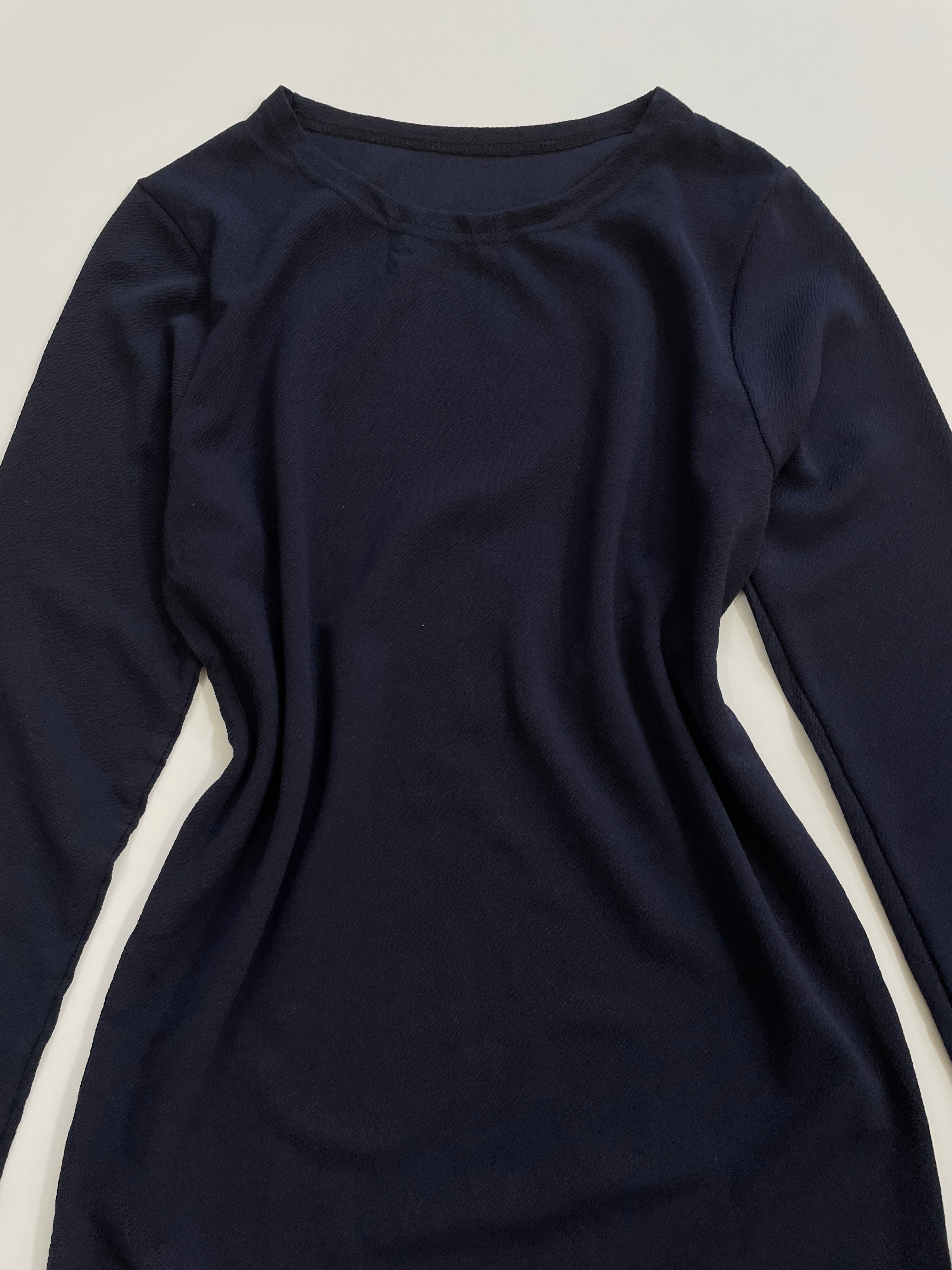 Solid Blue Dress-Bust 36 - Image 2