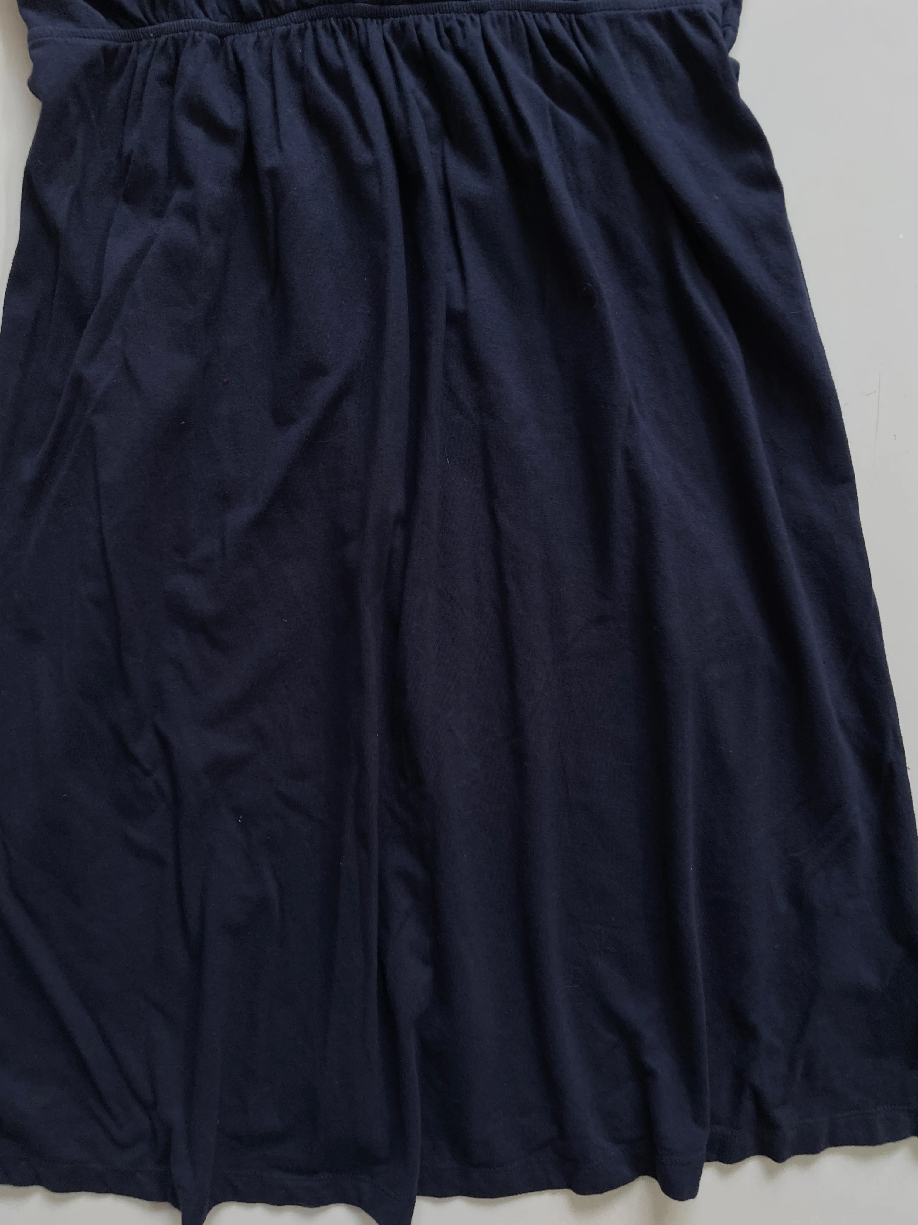 DEEP BLUE SURPLICE NECK DRESS - BUST 34 TO 36 - Image 3