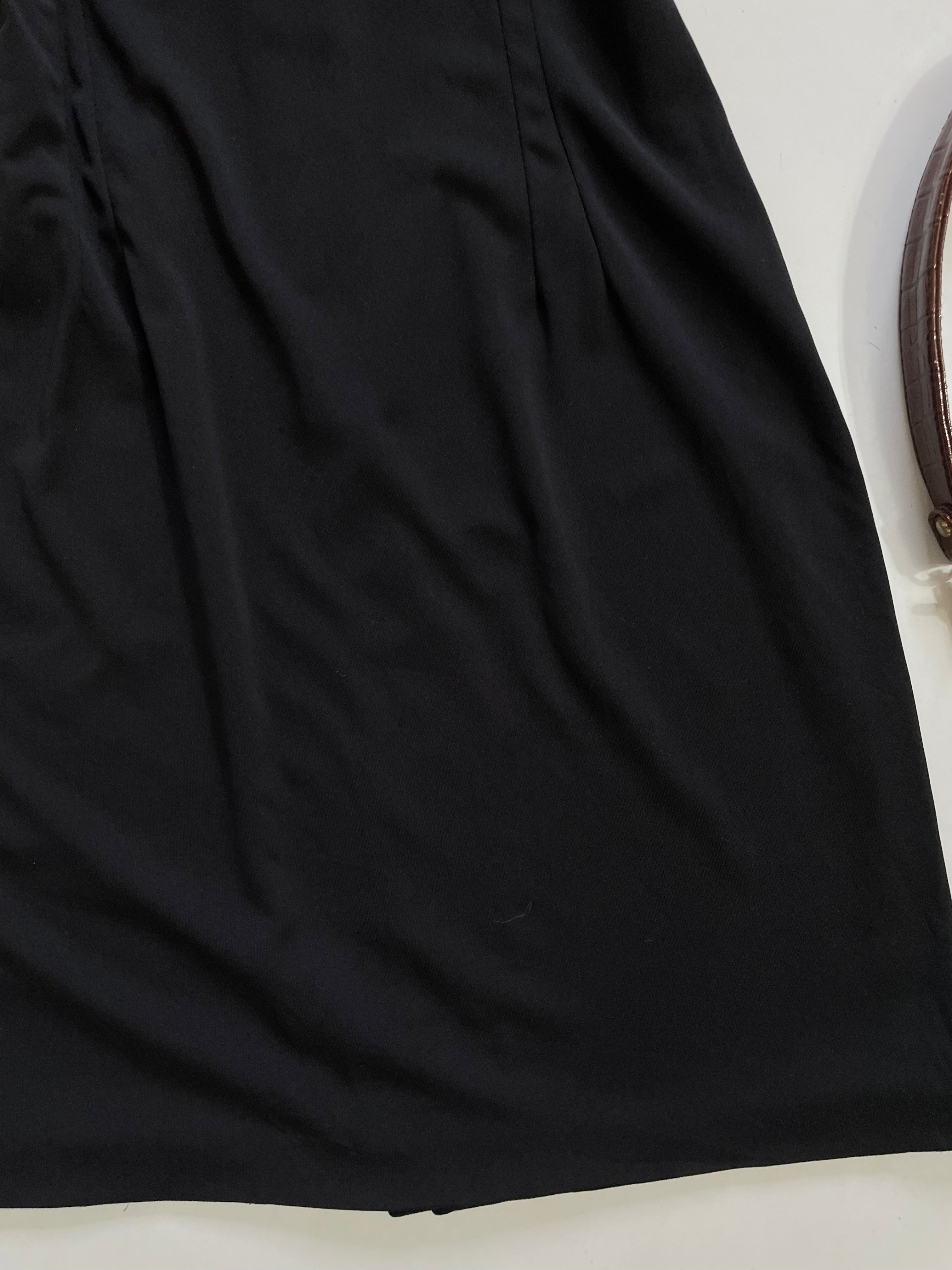 Tube Black Dress-Bust 30 - Image 3